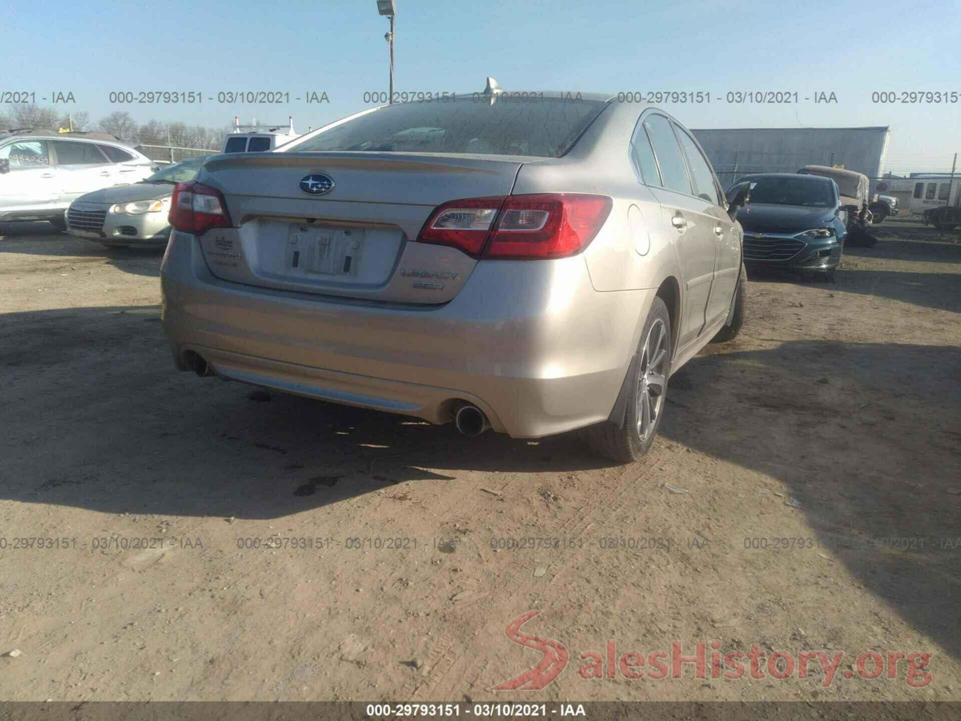 4S3BNEN63G3005190 2016 SUBARU LEGACY