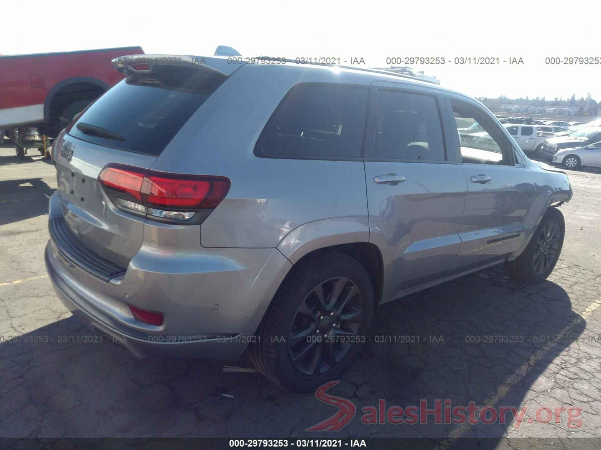 1C4RJFCM0JC374324 2018 JEEP GRAND CHEROKEE