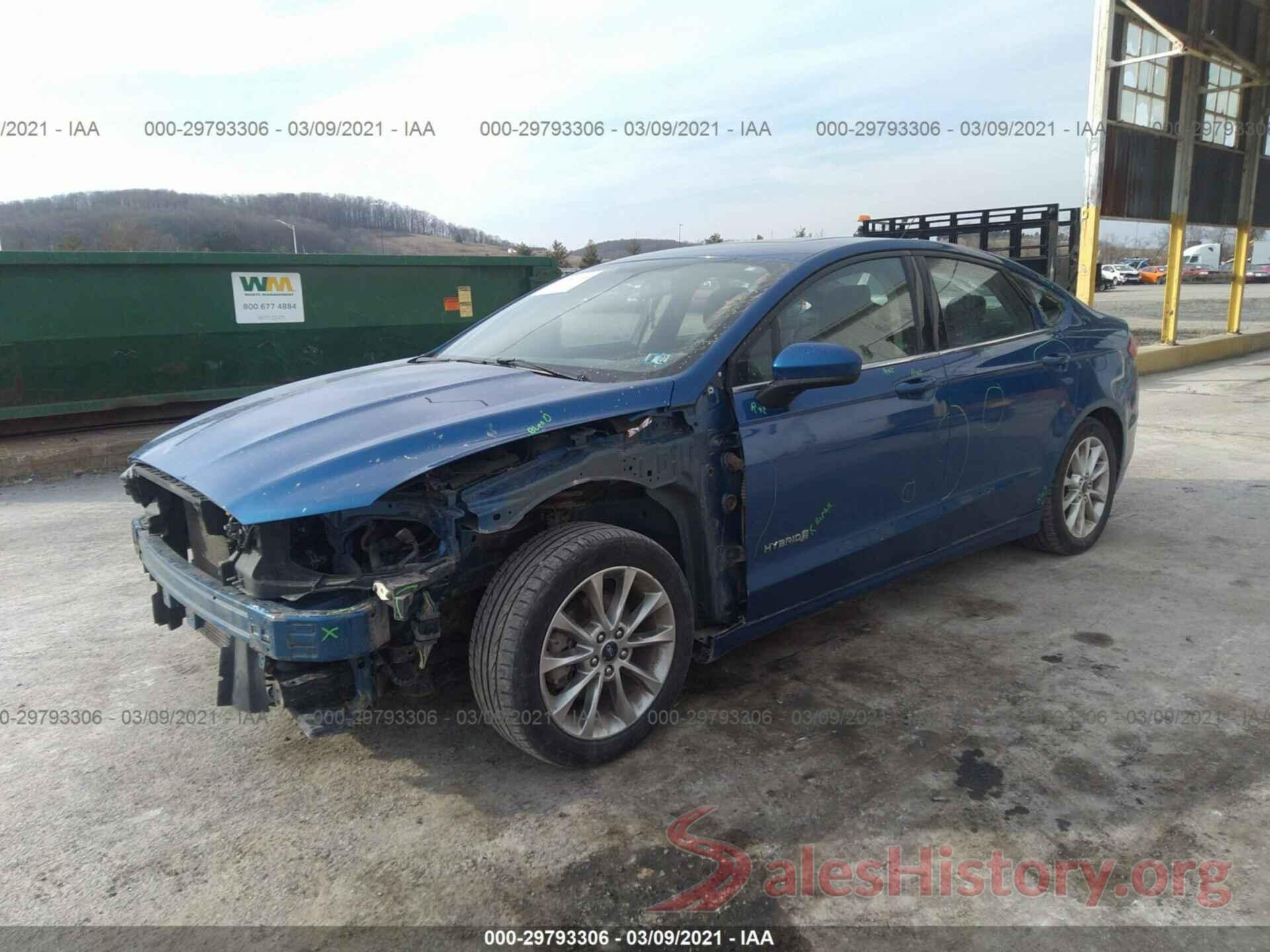 3FA6P0LU5HR357762 2017 FORD FUSION