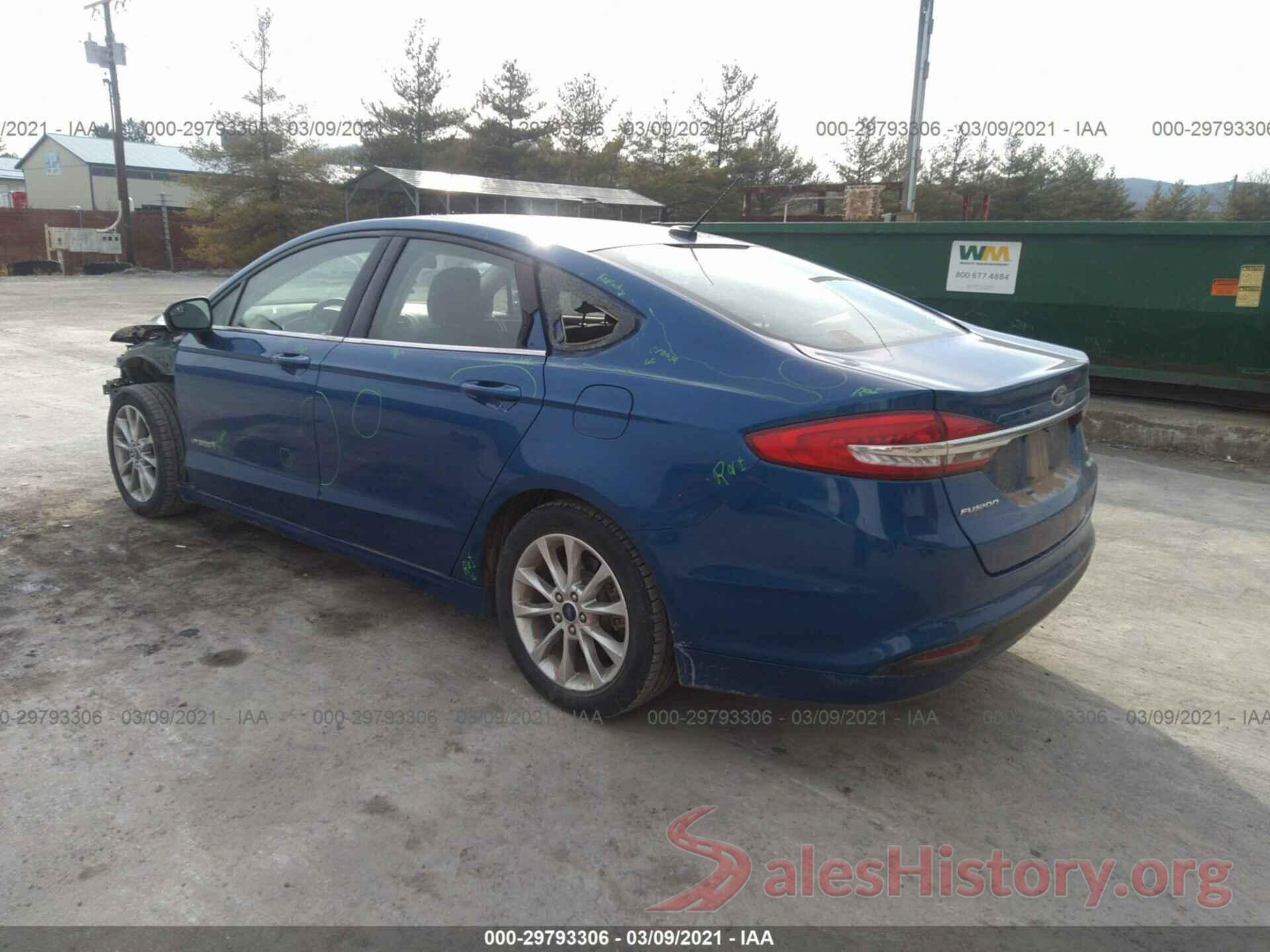 3FA6P0LU5HR357762 2017 FORD FUSION