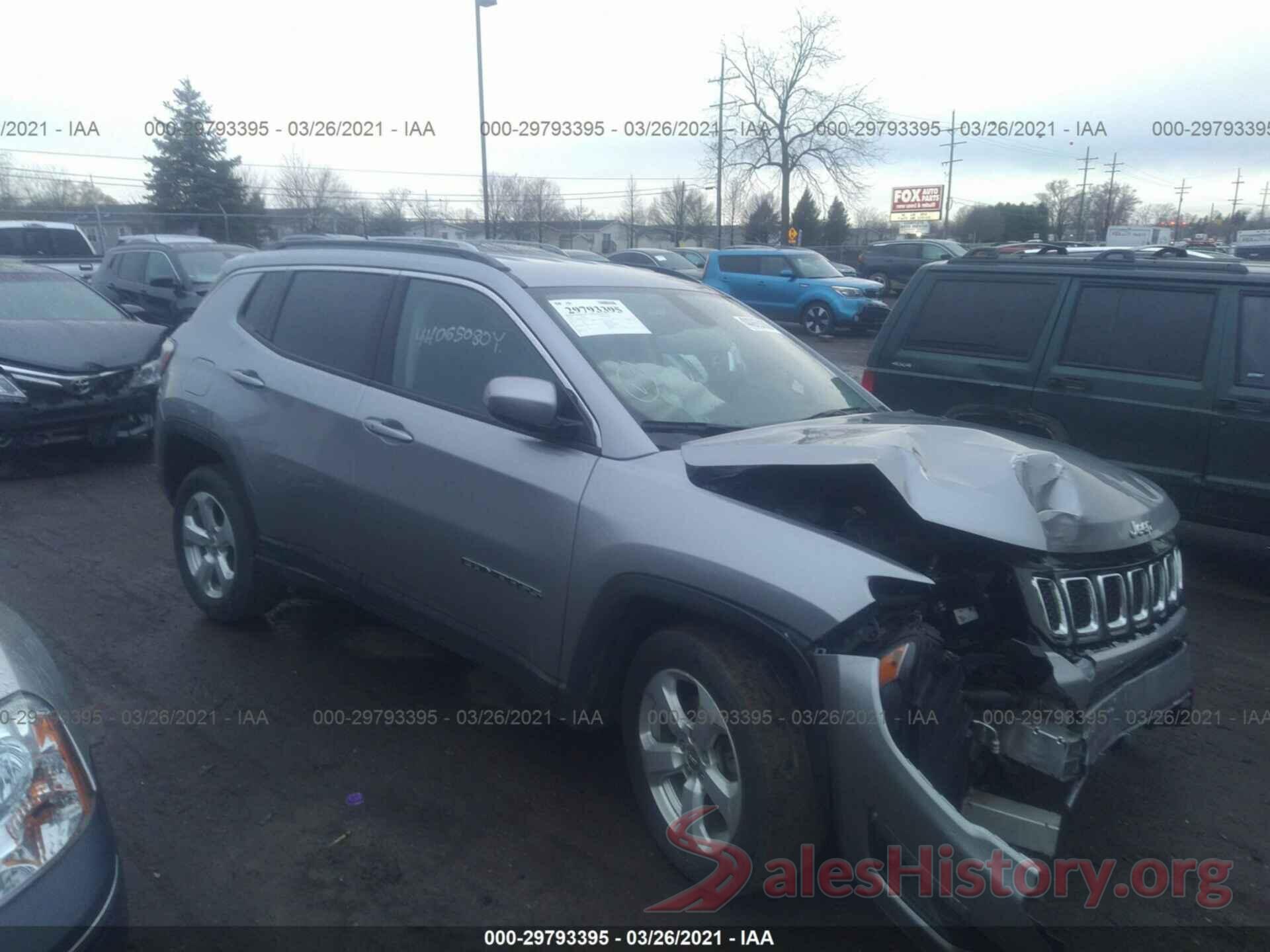 3C4NJDBB0KT678651 2019 JEEP COMPASS