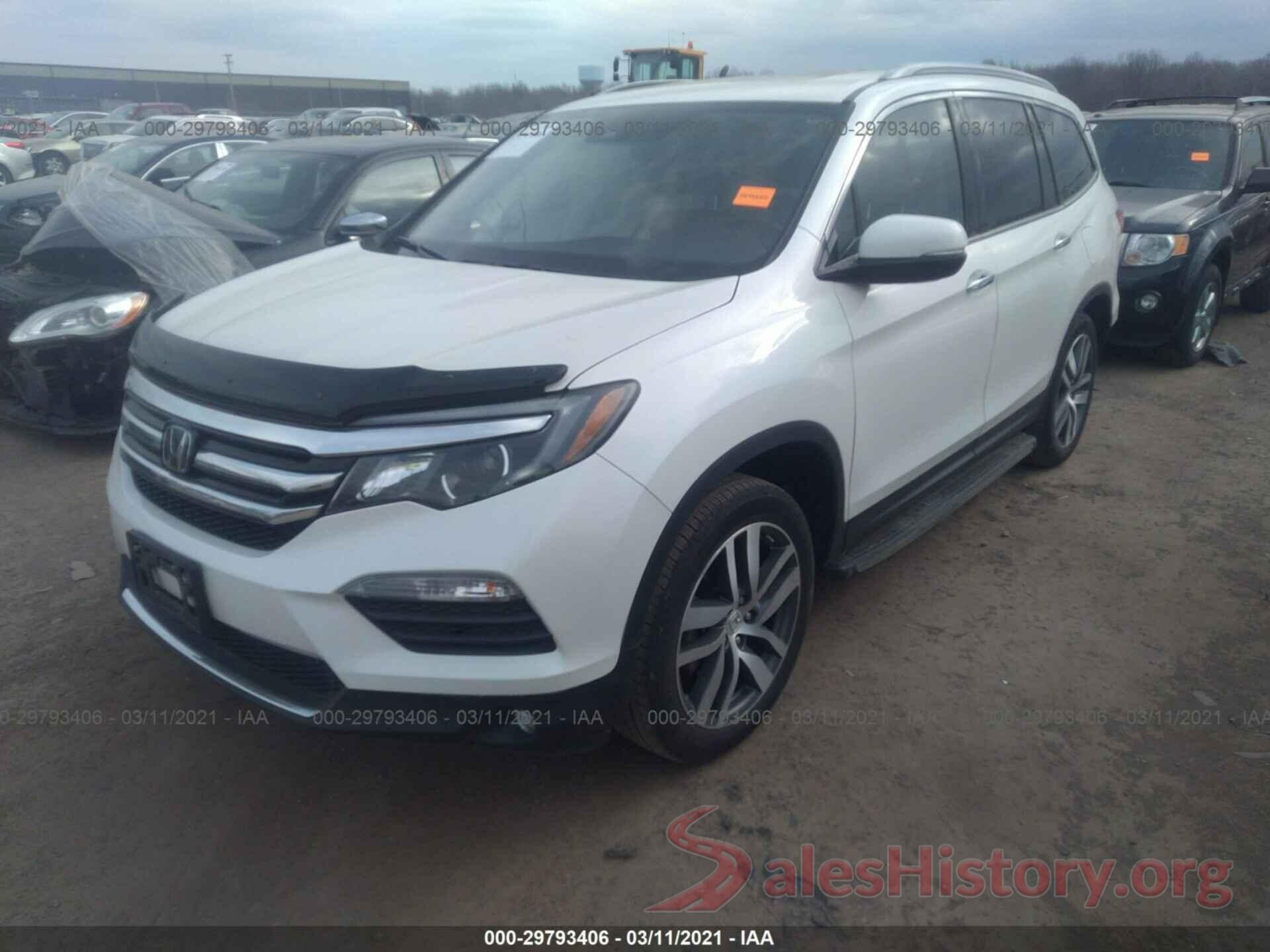 5FNYF6H91GB120358 2016 HONDA PILOT