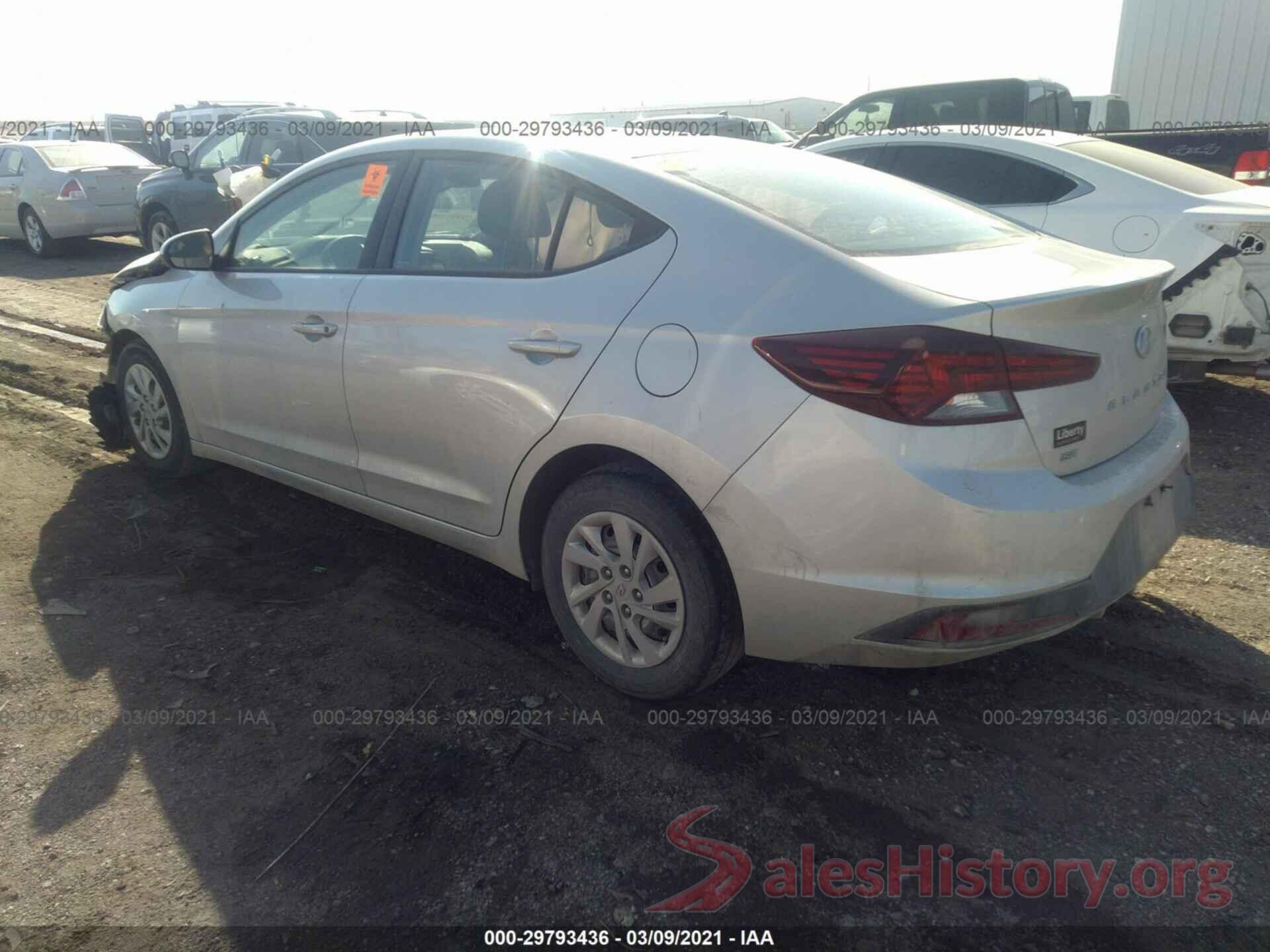 5NPD74LFXKH490280 2019 HYUNDAI ELANTRA