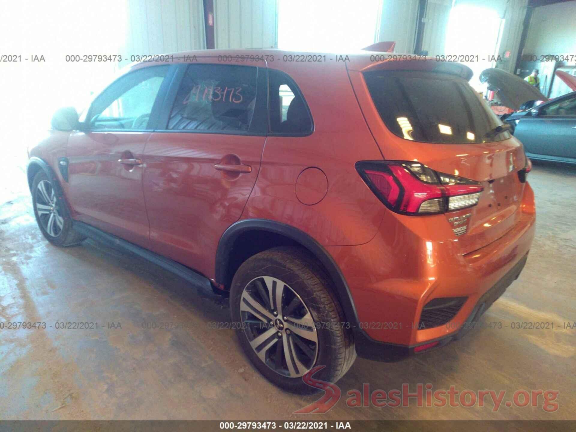 JA4AP3AU0LU017696 2020 MITSUBISHI OUTLANDER SPORT