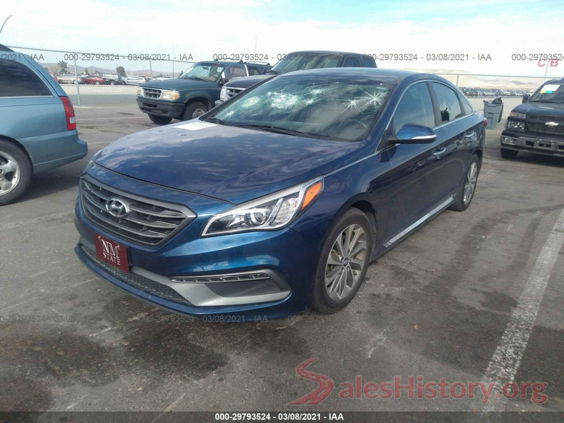 5NPE34AF9HH484885 2017 HYUNDAI SONATA