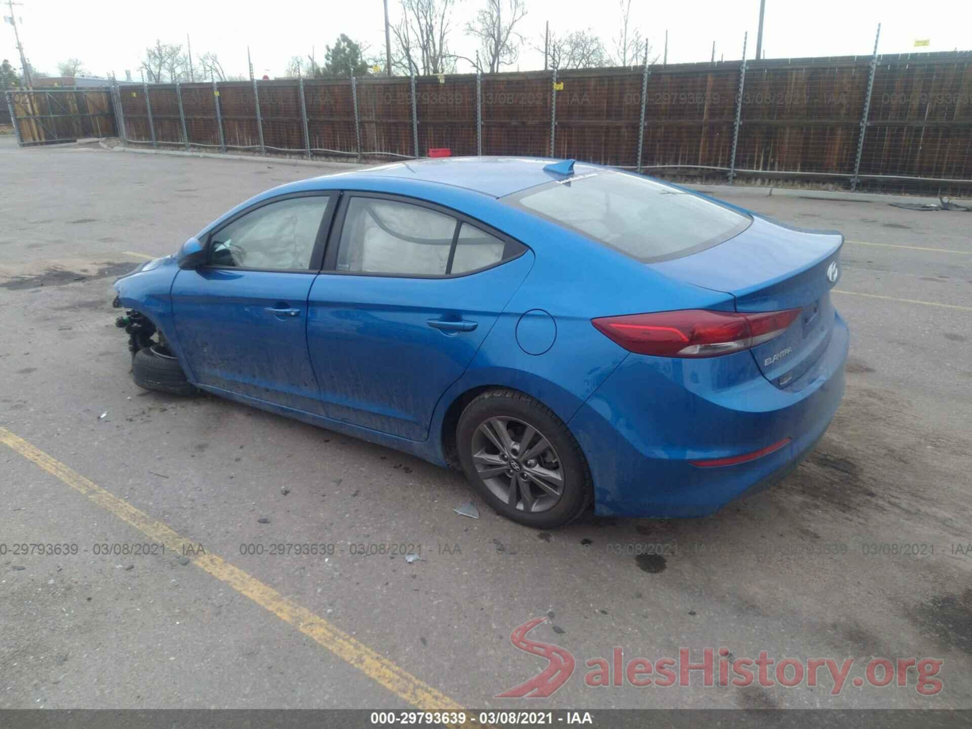 5NPD84LFXJH358163 2018 HYUNDAI ELANTRA