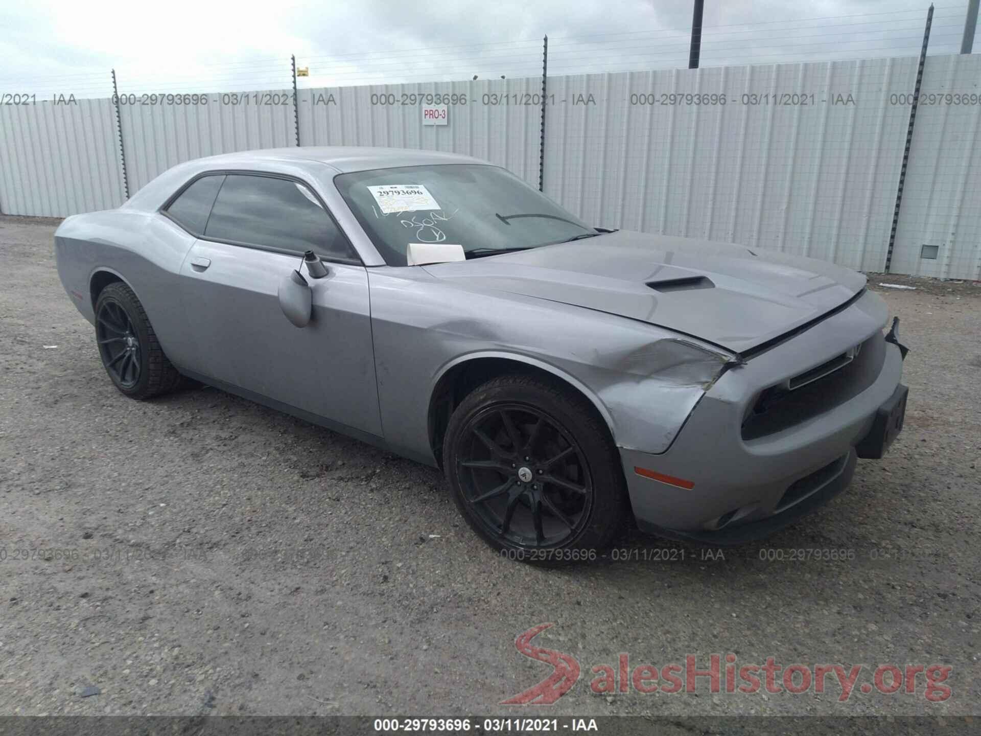 2C3CDZAG1GH349468 2016 DODGE CHALLENGER