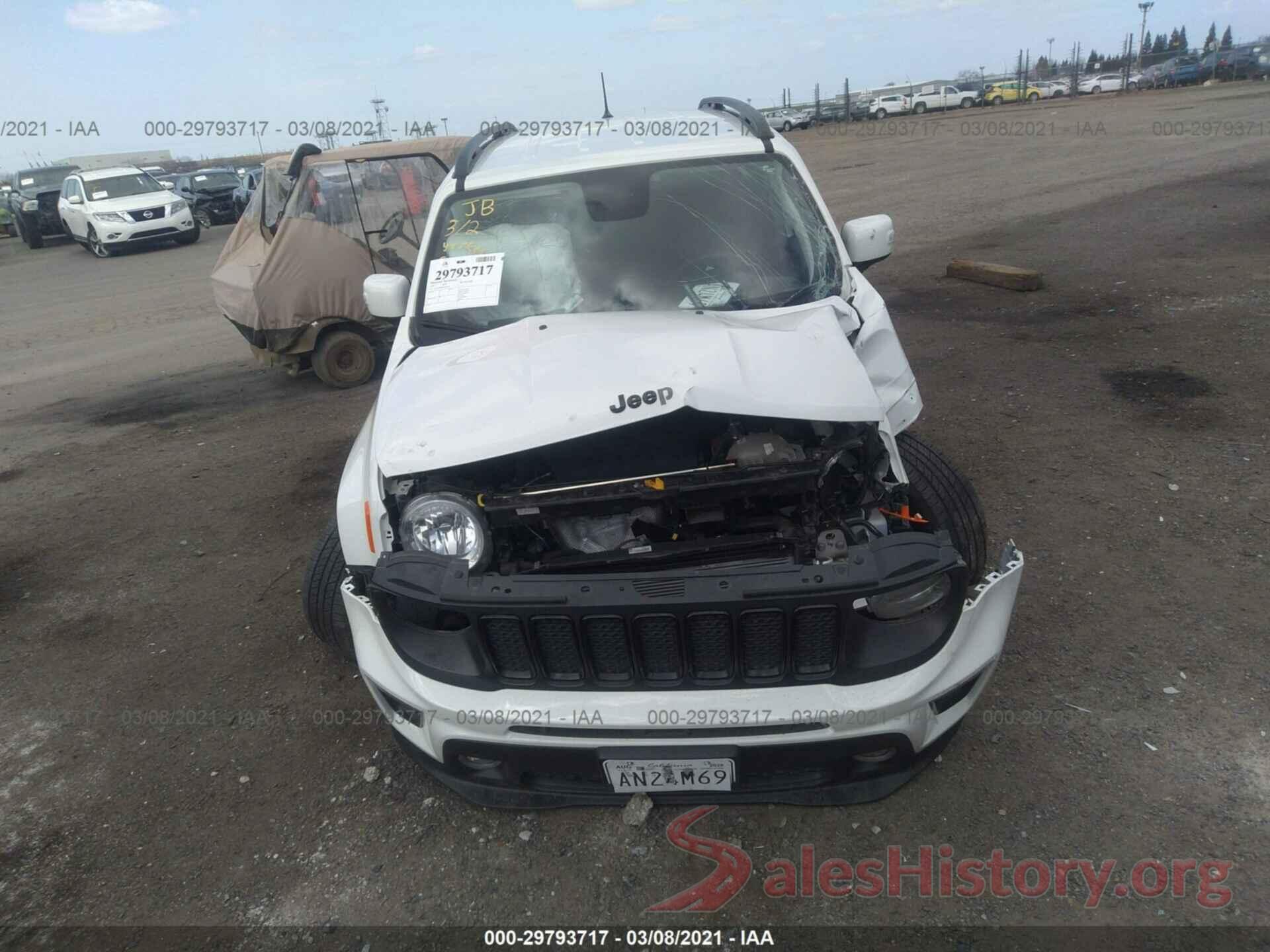 ZACNJABB9KPK00196 2019 JEEP RENEGADE