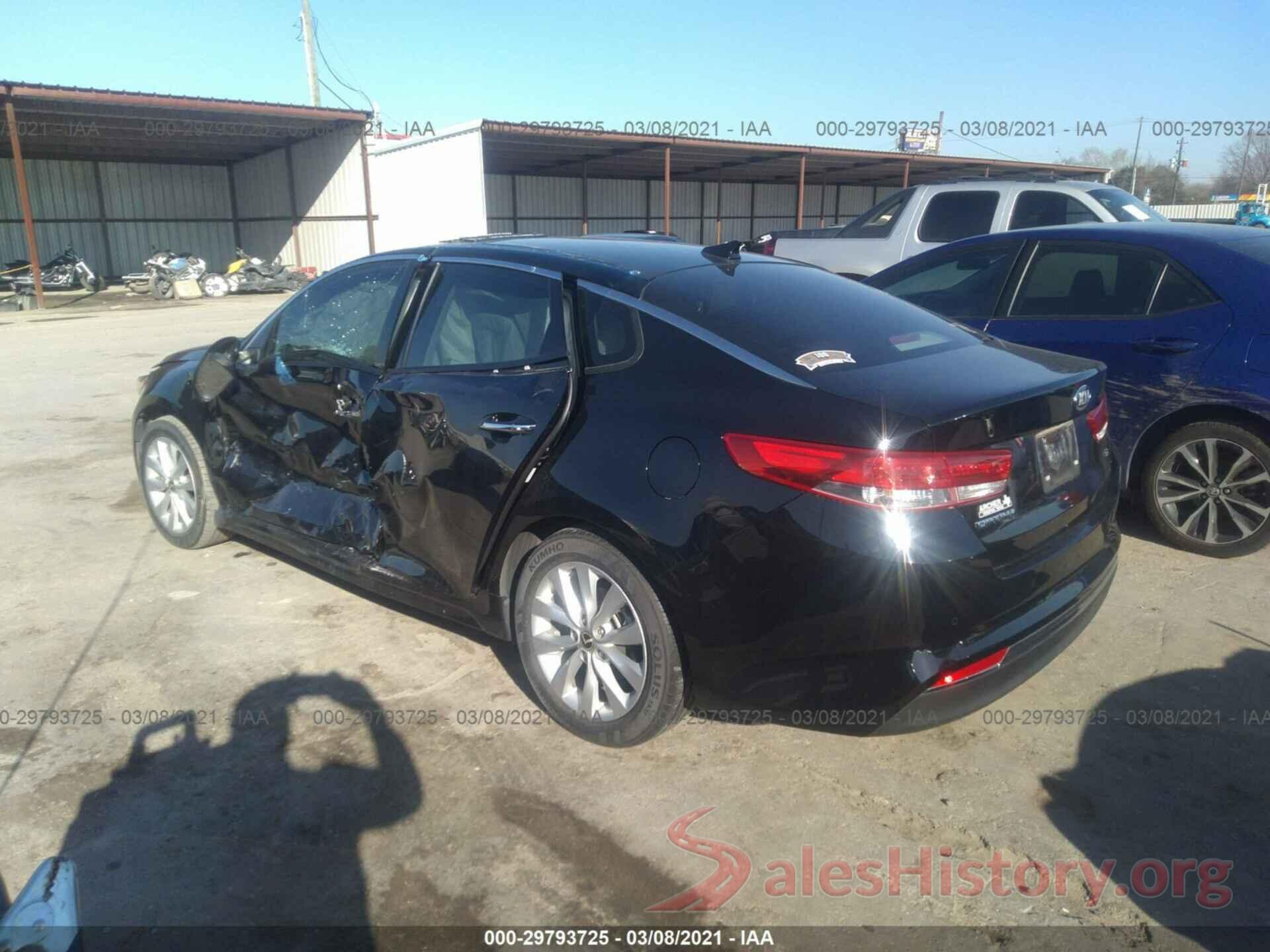 5XXGU4L31JG205326 2018 KIA OPTIMA