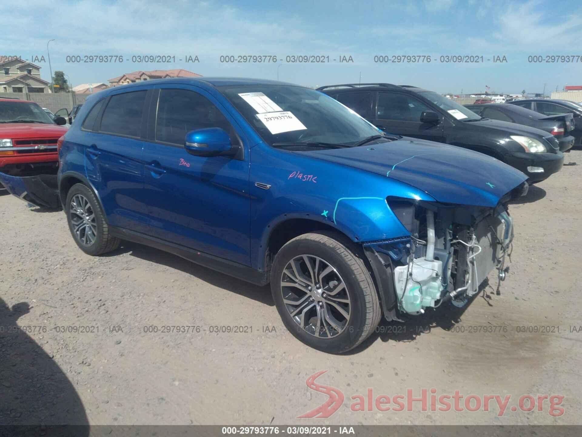 JA4AP3AW3JU002821 2018 MITSUBISHI OUTLANDER SPORT