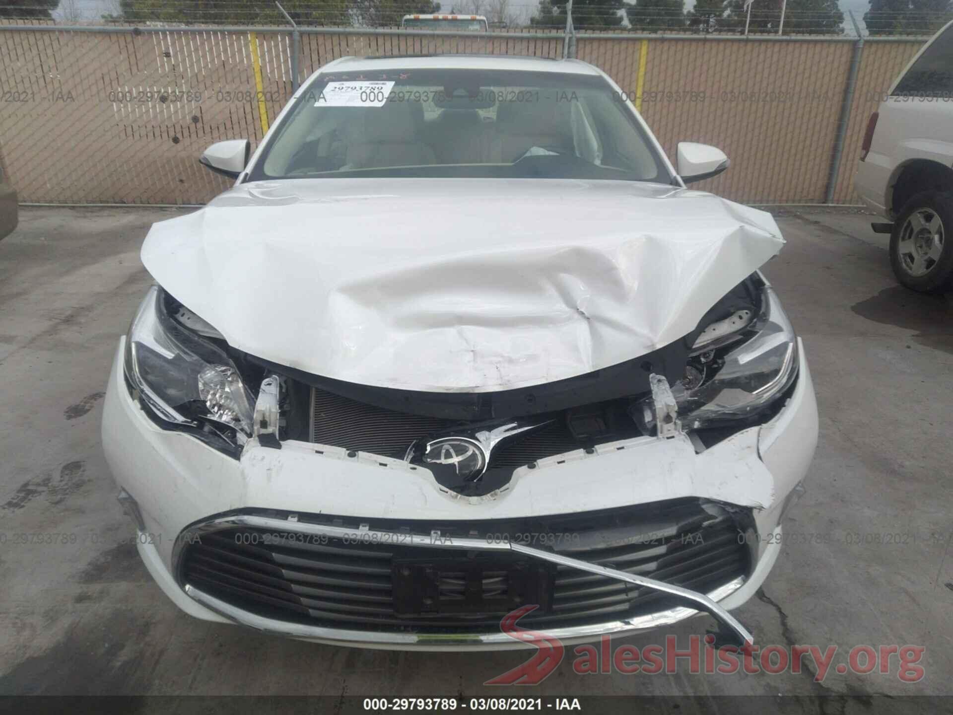 4T1BK1EB4JU286699 2018 TOYOTA AVALON