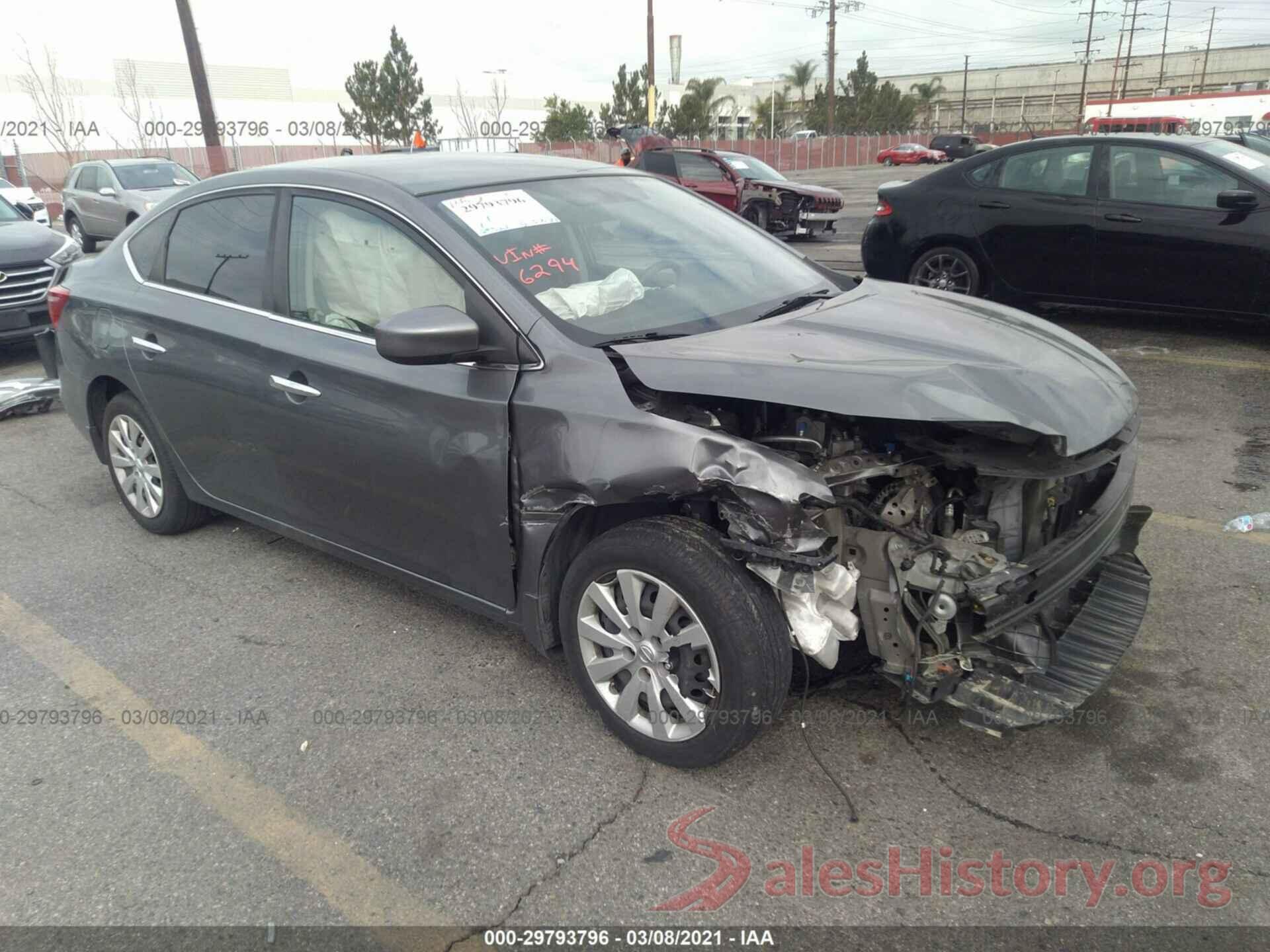 3N1AB7AP3GY336294 2016 NISSAN SENTRA