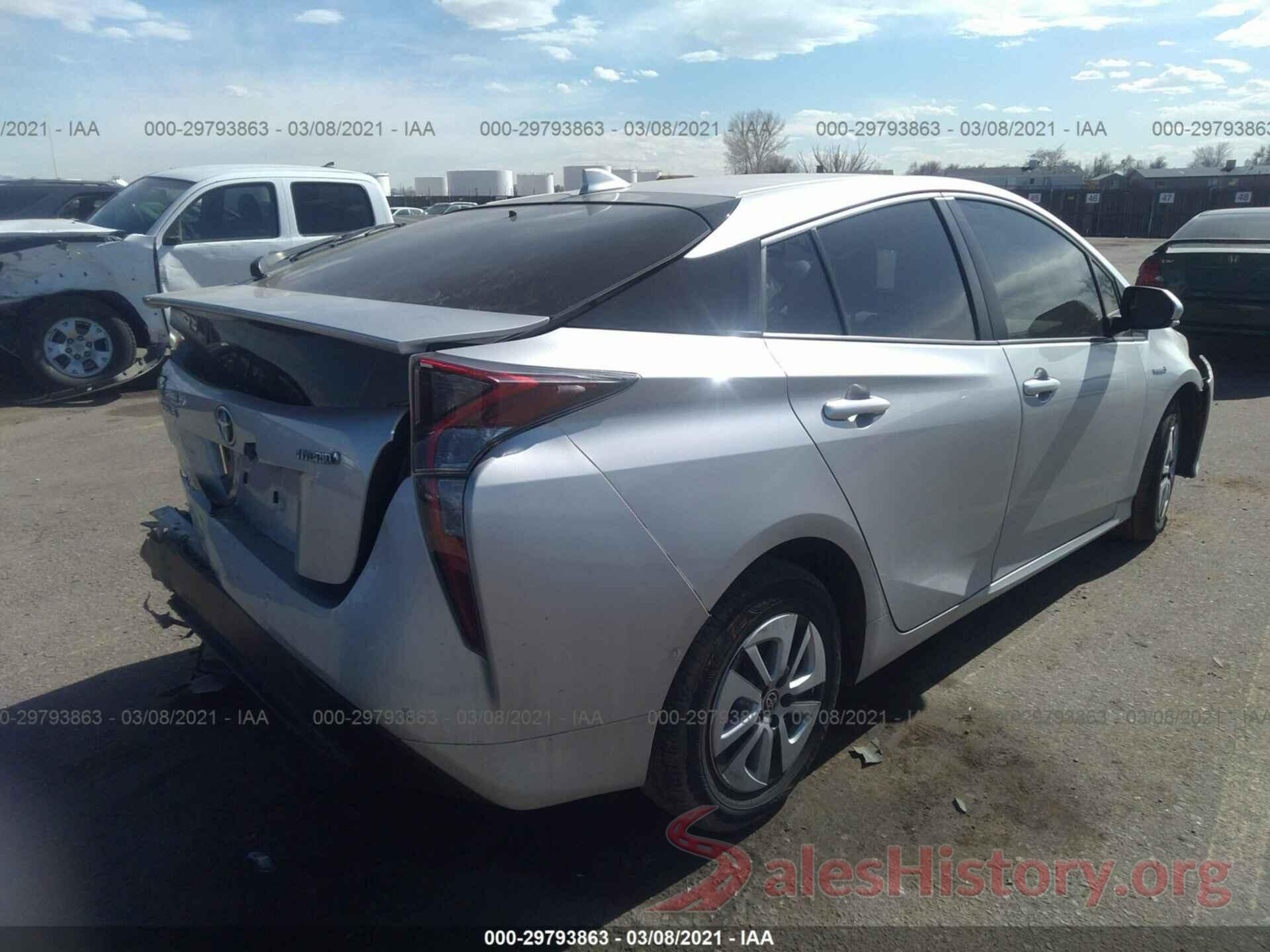 JTDKBRFU7J3597939 2018 TOYOTA PRIUS