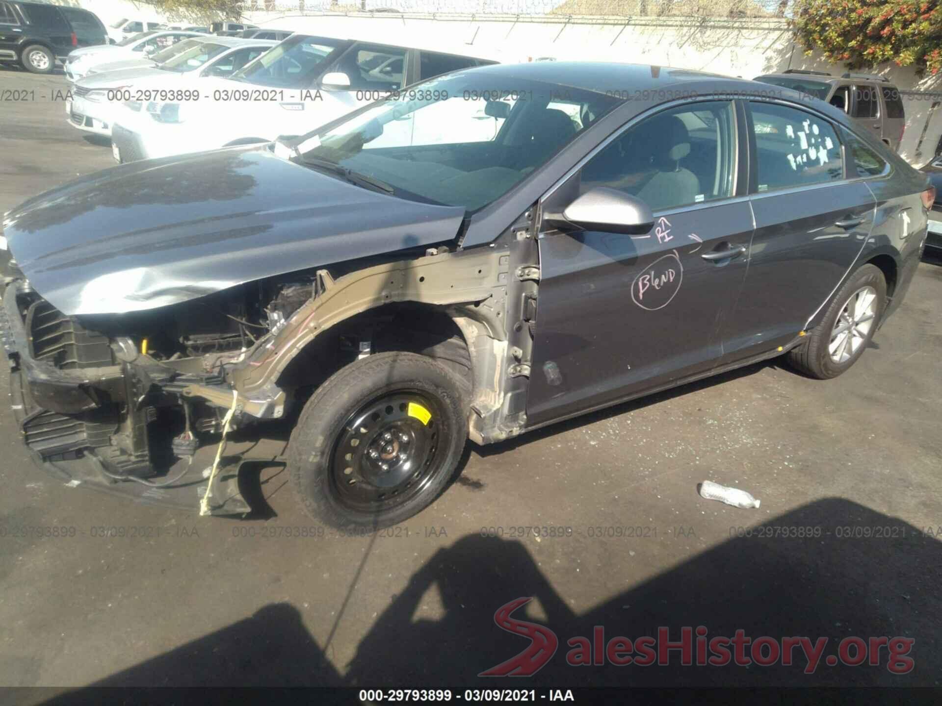 5NPE24AF0KH732273 2019 HYUNDAI SONATA