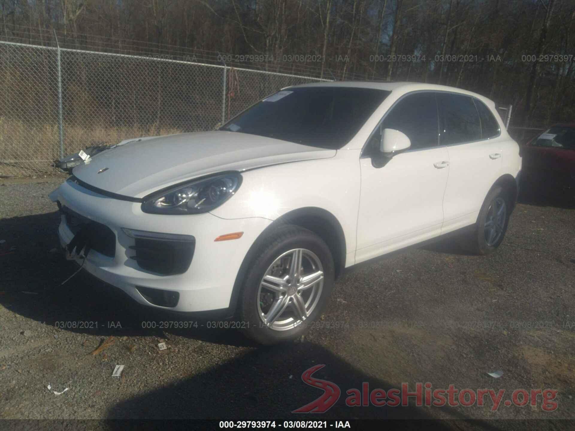 WP1AA2A20GKA37480 2016 PORSCHE CAYENNE