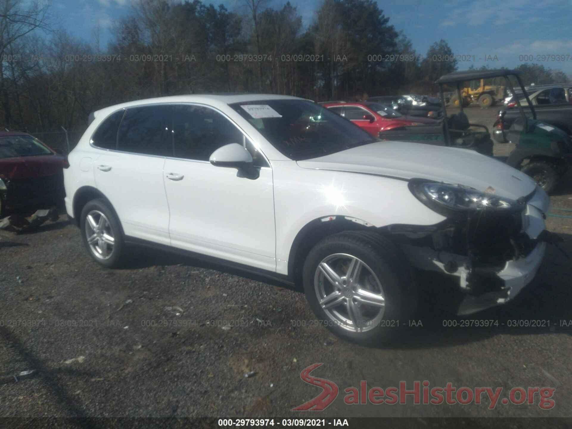 WP1AA2A20GKA37480 2016 PORSCHE CAYENNE