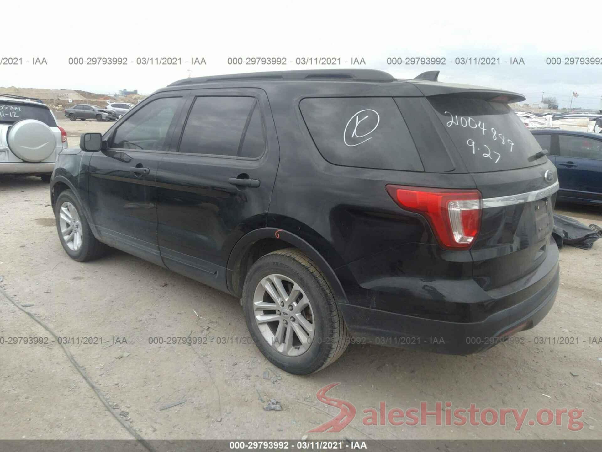 1FM5K7B86HGC46657 2017 FORD EXPLORER