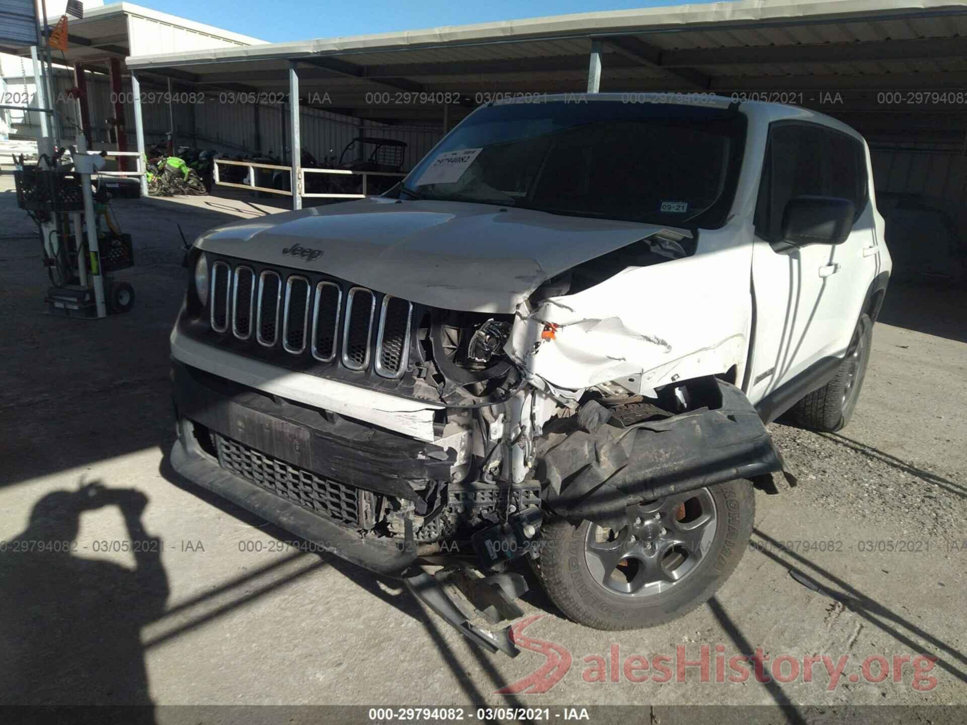 ZACCJBAT1GPD40101 2016 JEEP RENEGADE