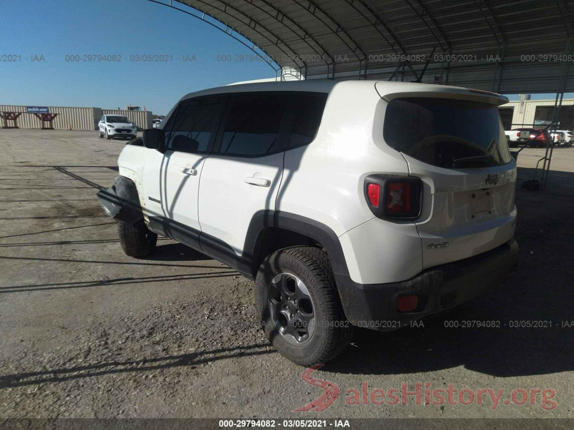 ZACCJBAT1GPD40101 2016 JEEP RENEGADE