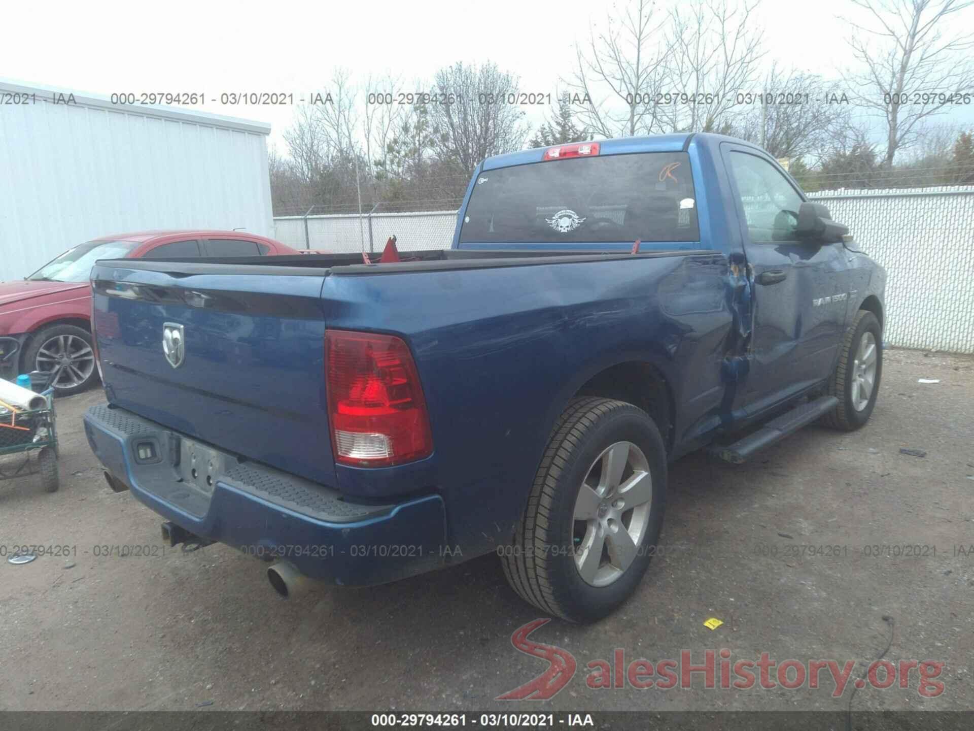 4S3BNAA63G3030847 2011 RAM 1500