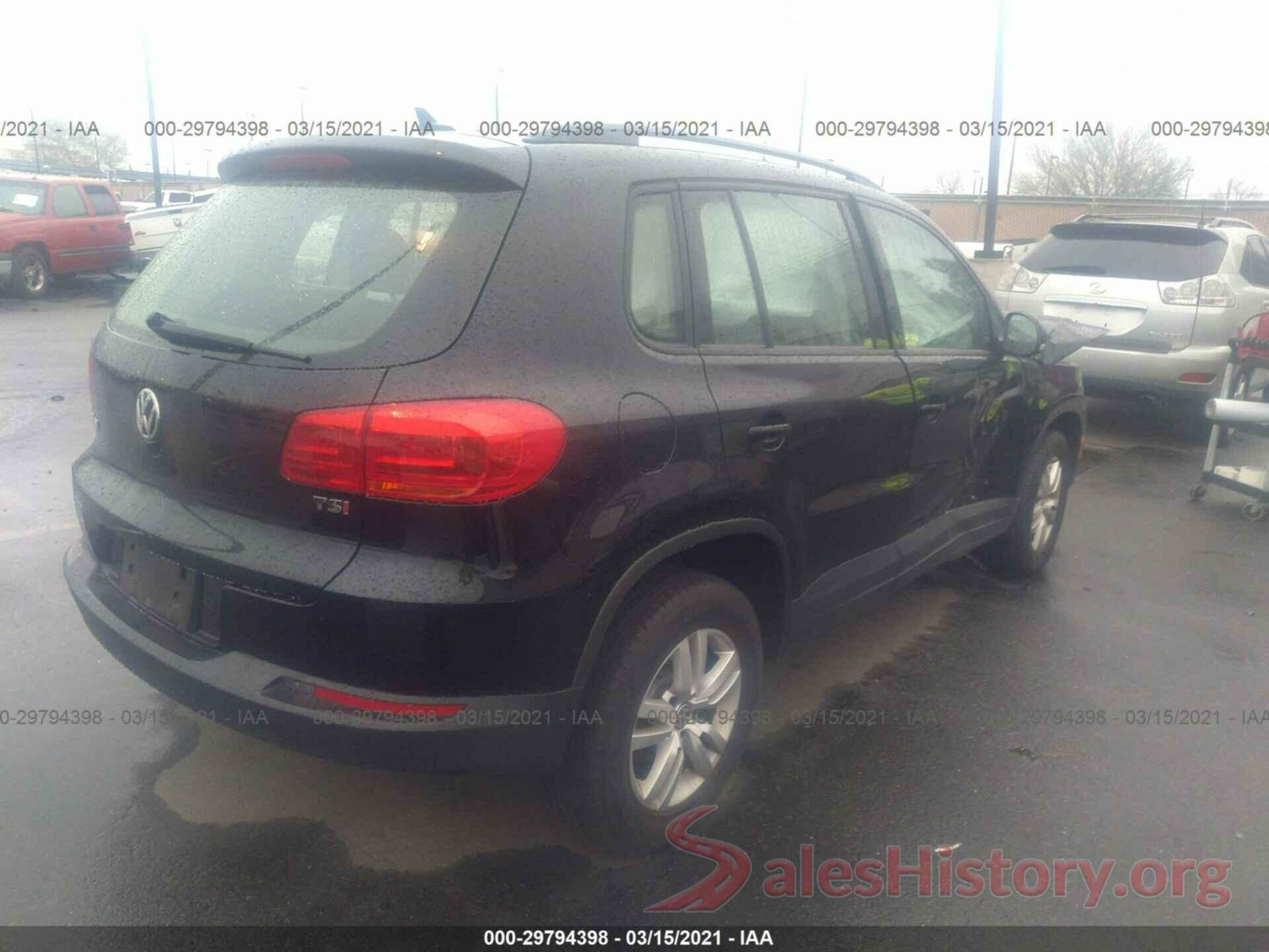 WVGAV7AX8HK026965 2017 VOLKSWAGEN TIGUAN