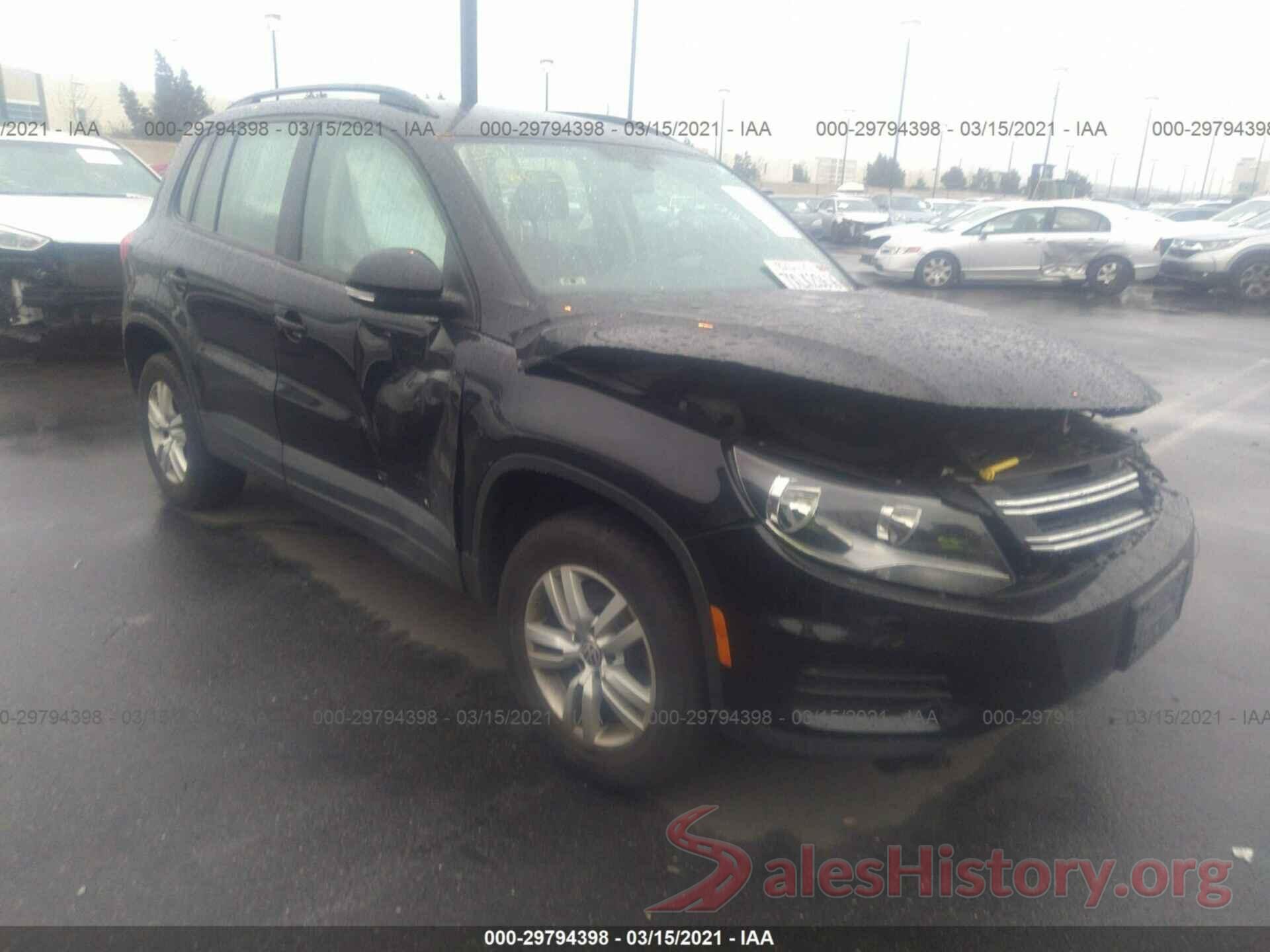 WVGAV7AX8HK026965 2017 VOLKSWAGEN TIGUAN