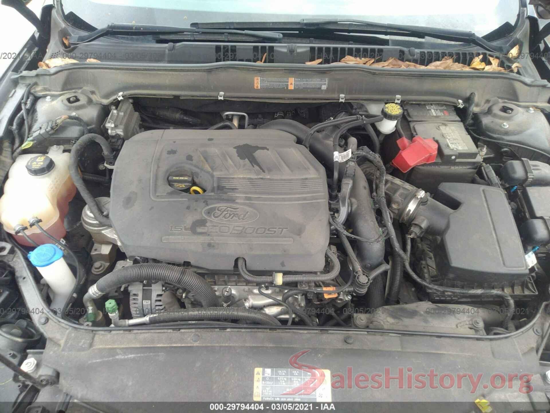 3FA6P0HD0JR160190 2018 FORD FUSION