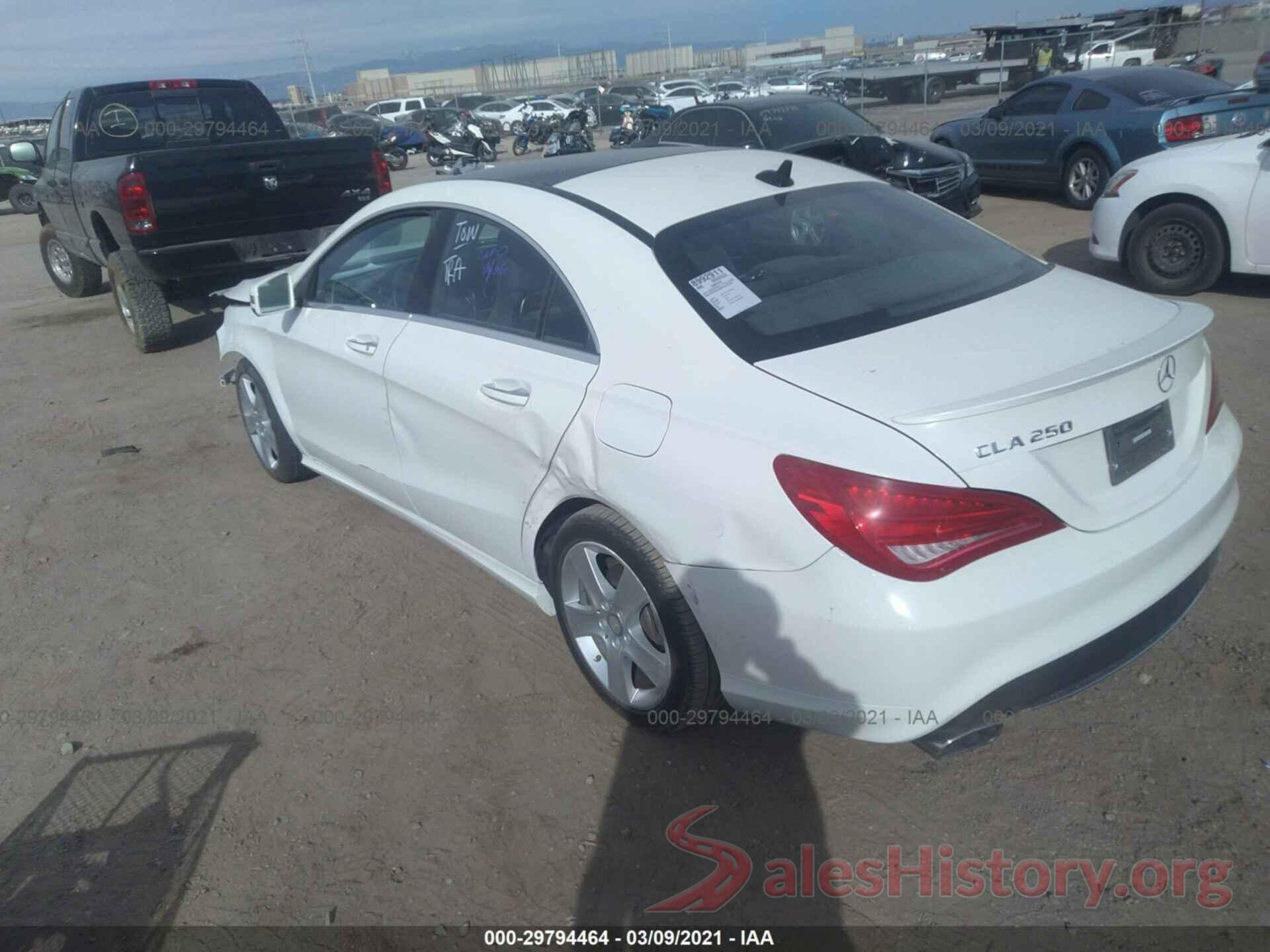 WDDSJ4EB0FN187426 2015 MERCEDES-BENZ CLA-CLASS