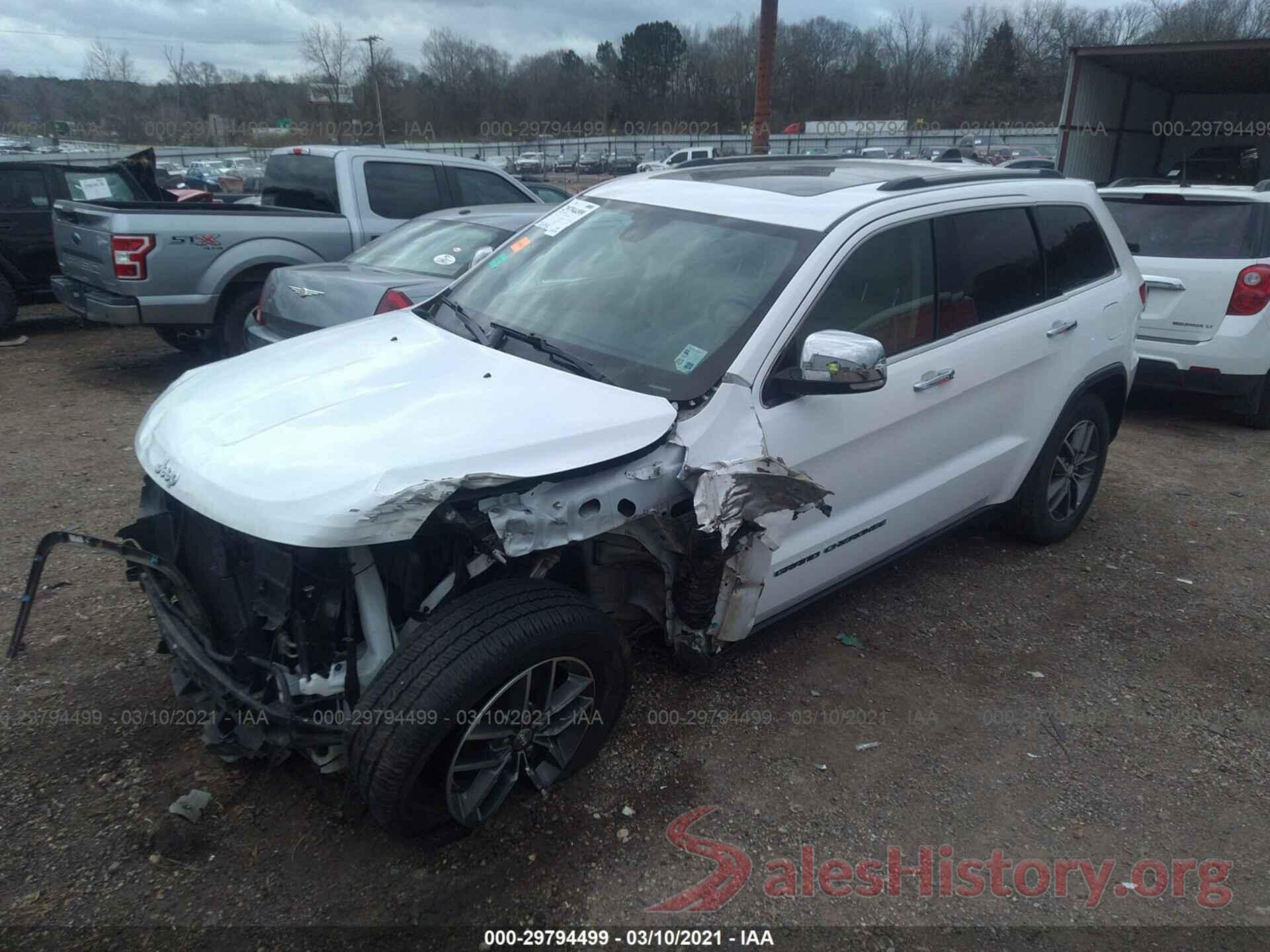 1C4RJEBG8HC717235 2017 JEEP GRAND CHEROKEE