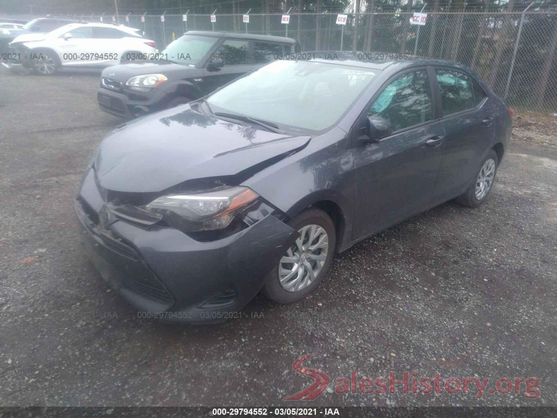 2T1BURHE3JC071802 2018 TOYOTA COROLLA