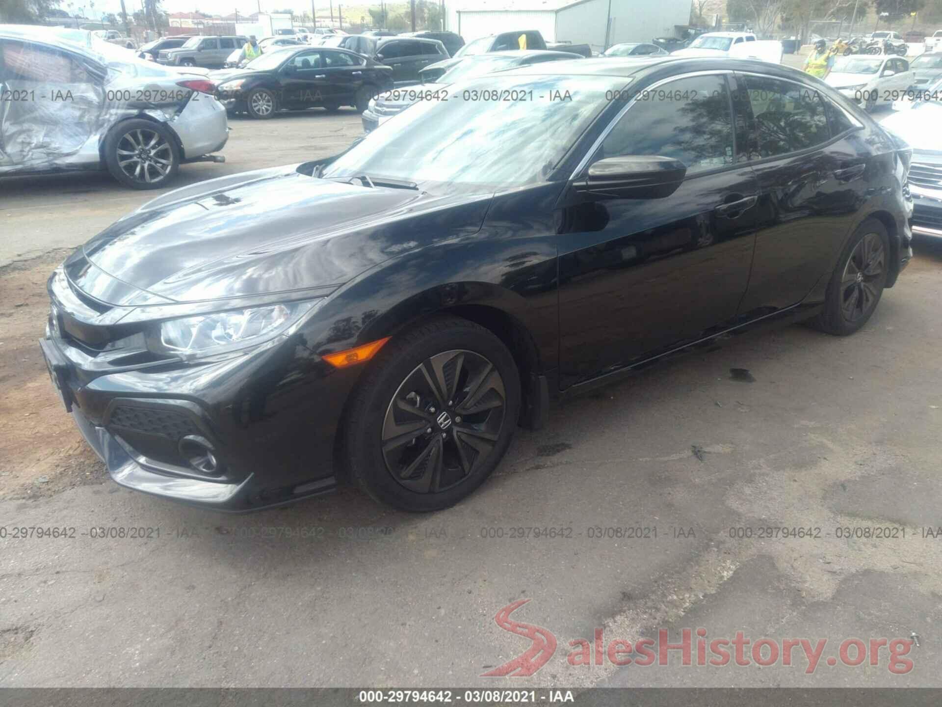 SHHFK7H64KU407599 2019 HONDA CIVIC HATCHBACK