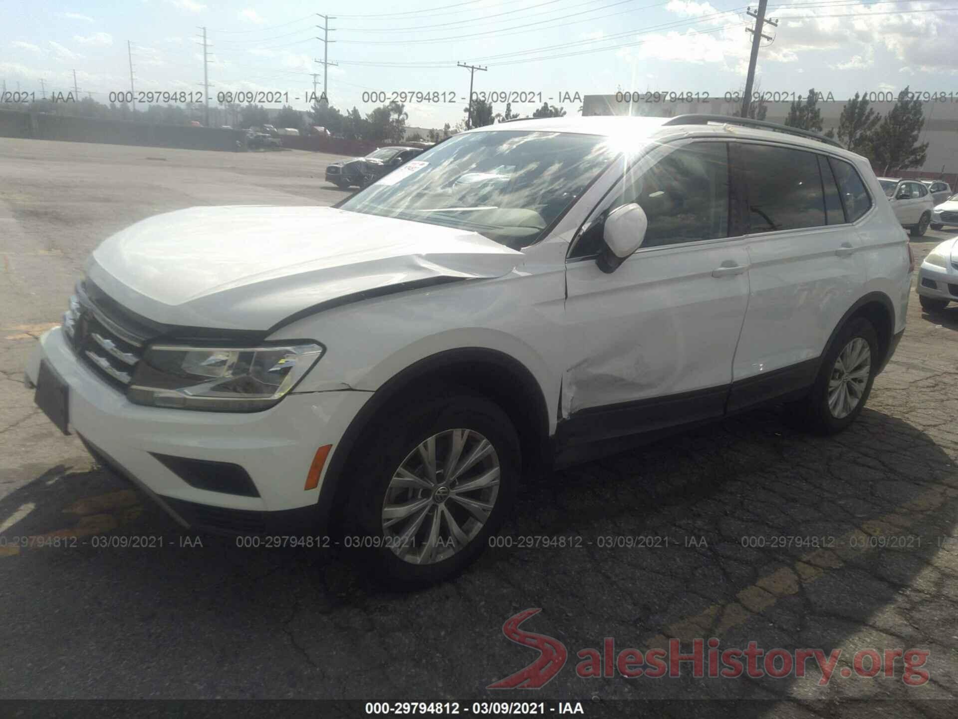 3VV2B7AX2KM015740 2019 VOLKSWAGEN TIGUAN