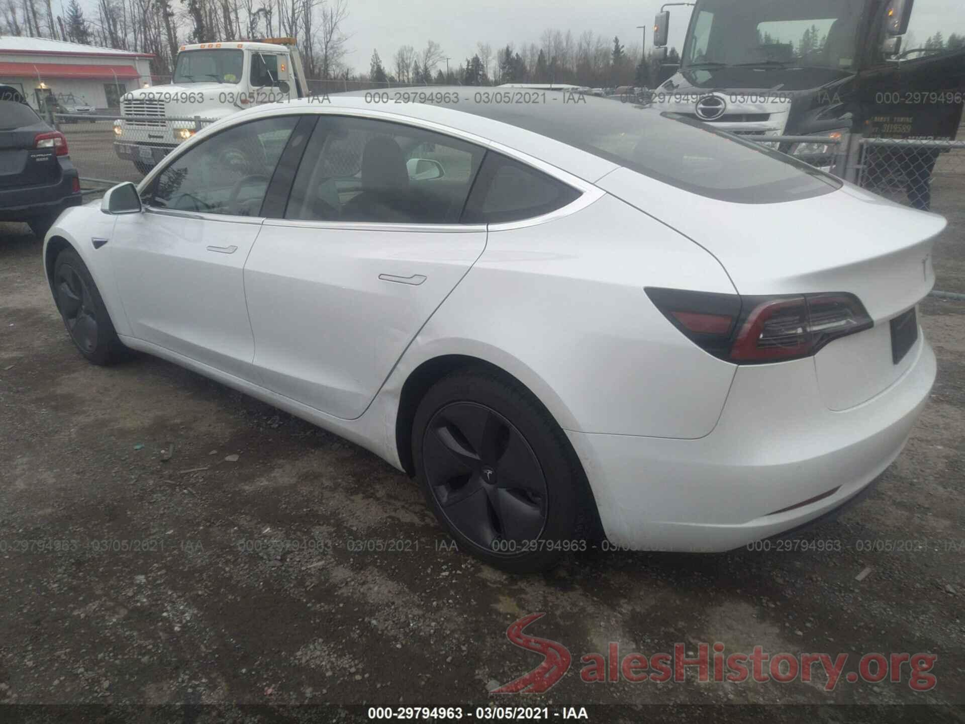 5YJ3E1EA0KF485816 2019 TESLA MODEL 3