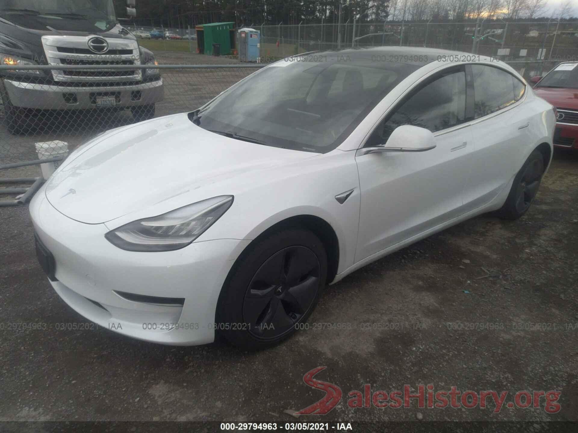 5YJ3E1EA0KF485816 2019 TESLA MODEL 3