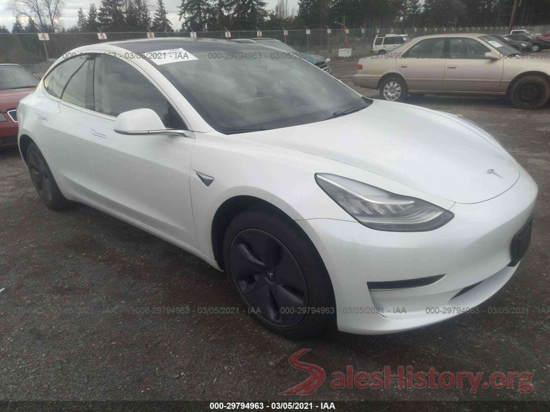 5YJ3E1EA0KF485816 2019 TESLA MODEL 3