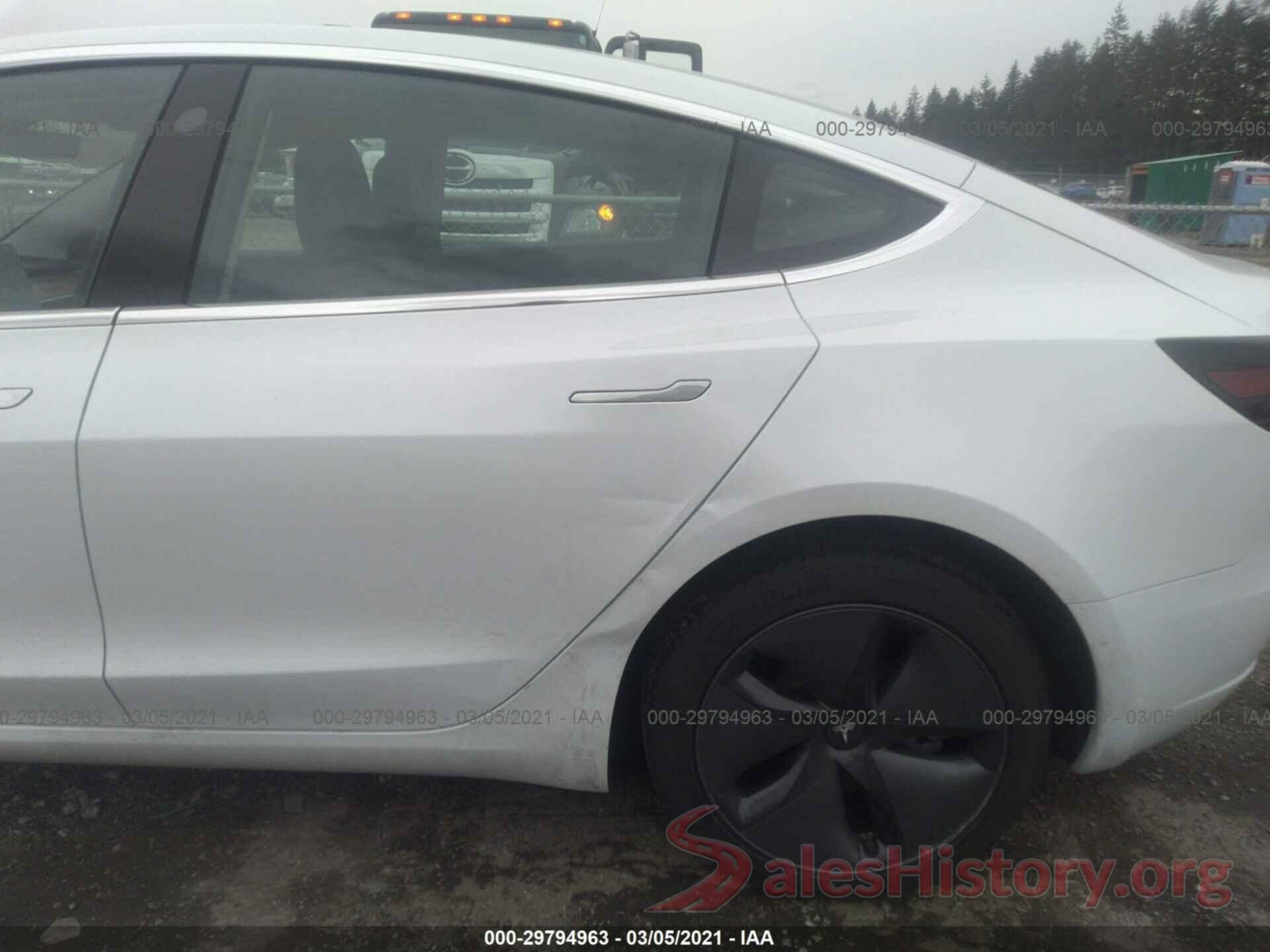 5YJ3E1EA0KF485816 2019 TESLA MODEL 3