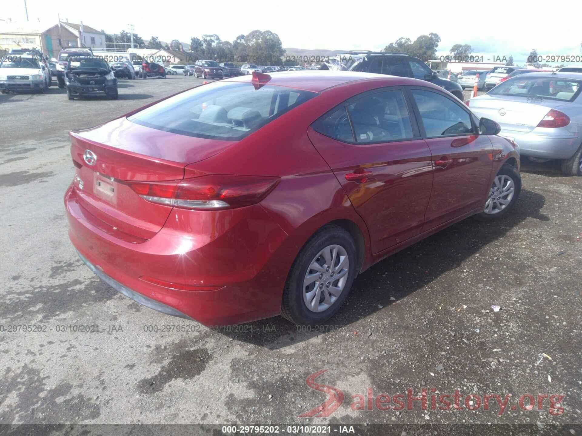 KMHD74LF8HU084590 2017 HYUNDAI ELANTRA