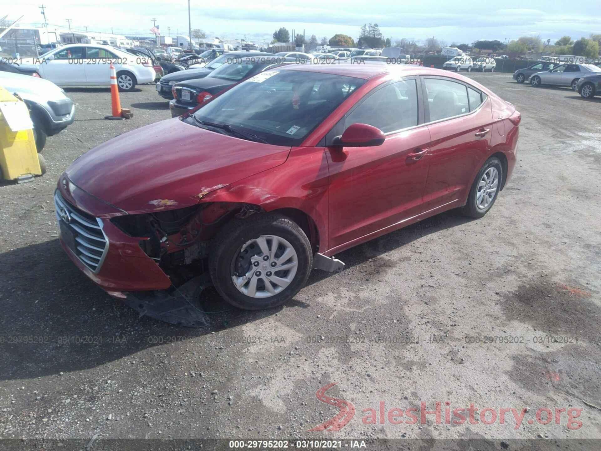 KMHD74LF8HU084590 2017 HYUNDAI ELANTRA