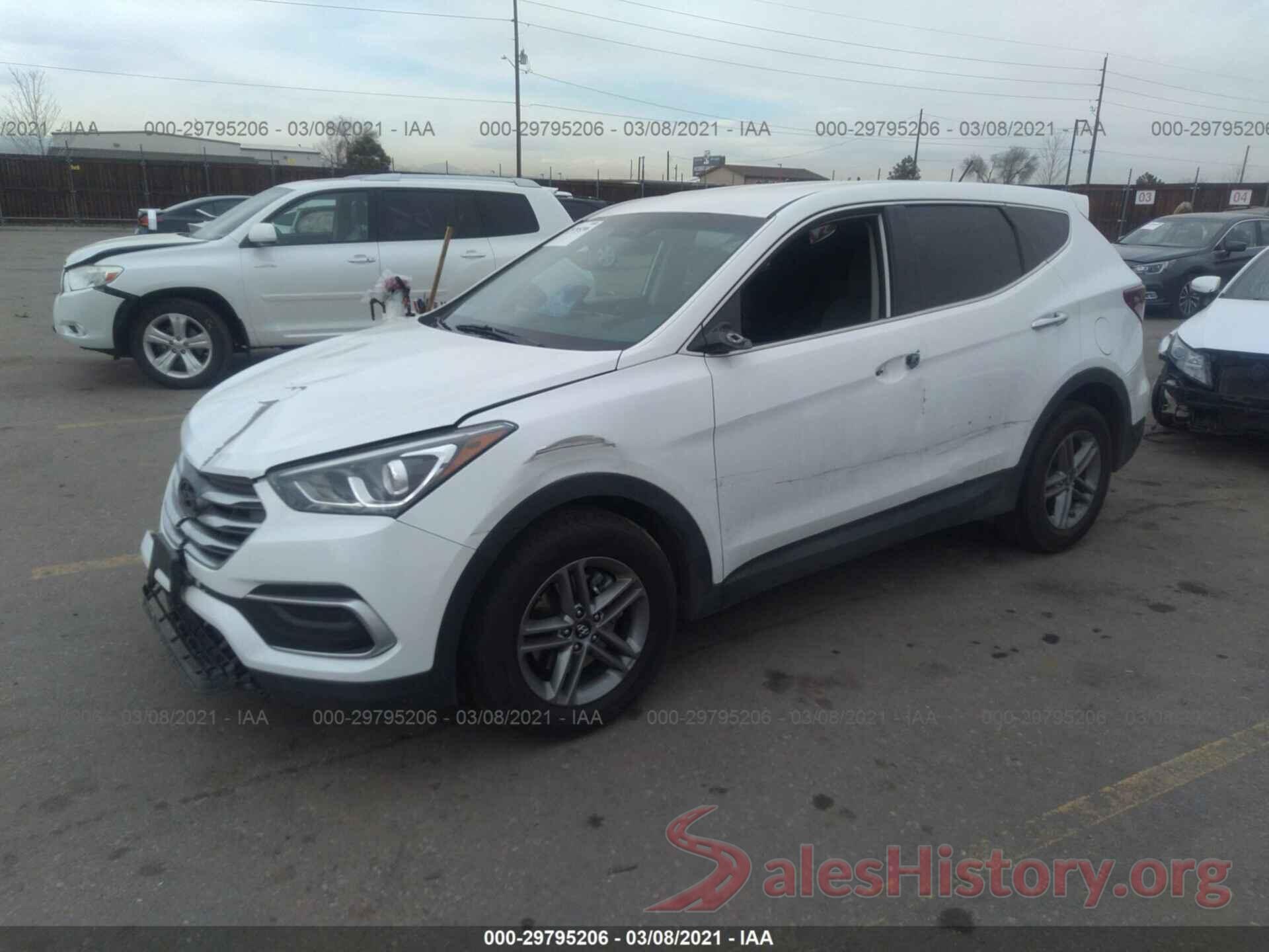 5NMZT3LB1JH087583 2018 HYUNDAI SANTA FE SPORT