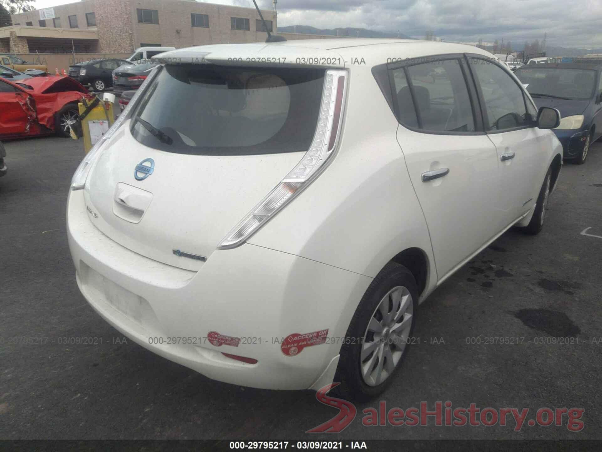 1N4BZ0CP7HC303901 2017 NISSAN LEAF