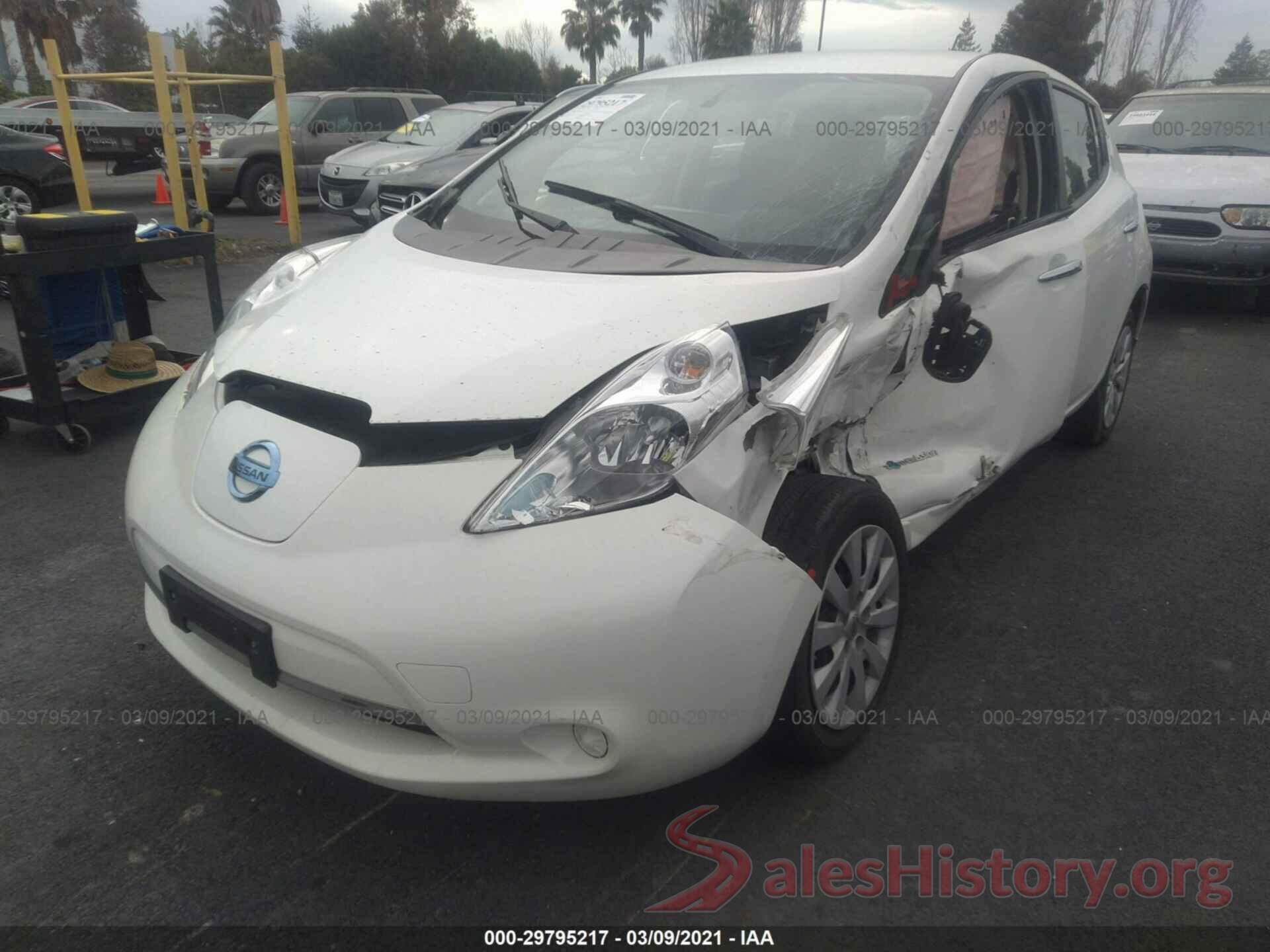 1N4BZ0CP7HC303901 2017 NISSAN LEAF