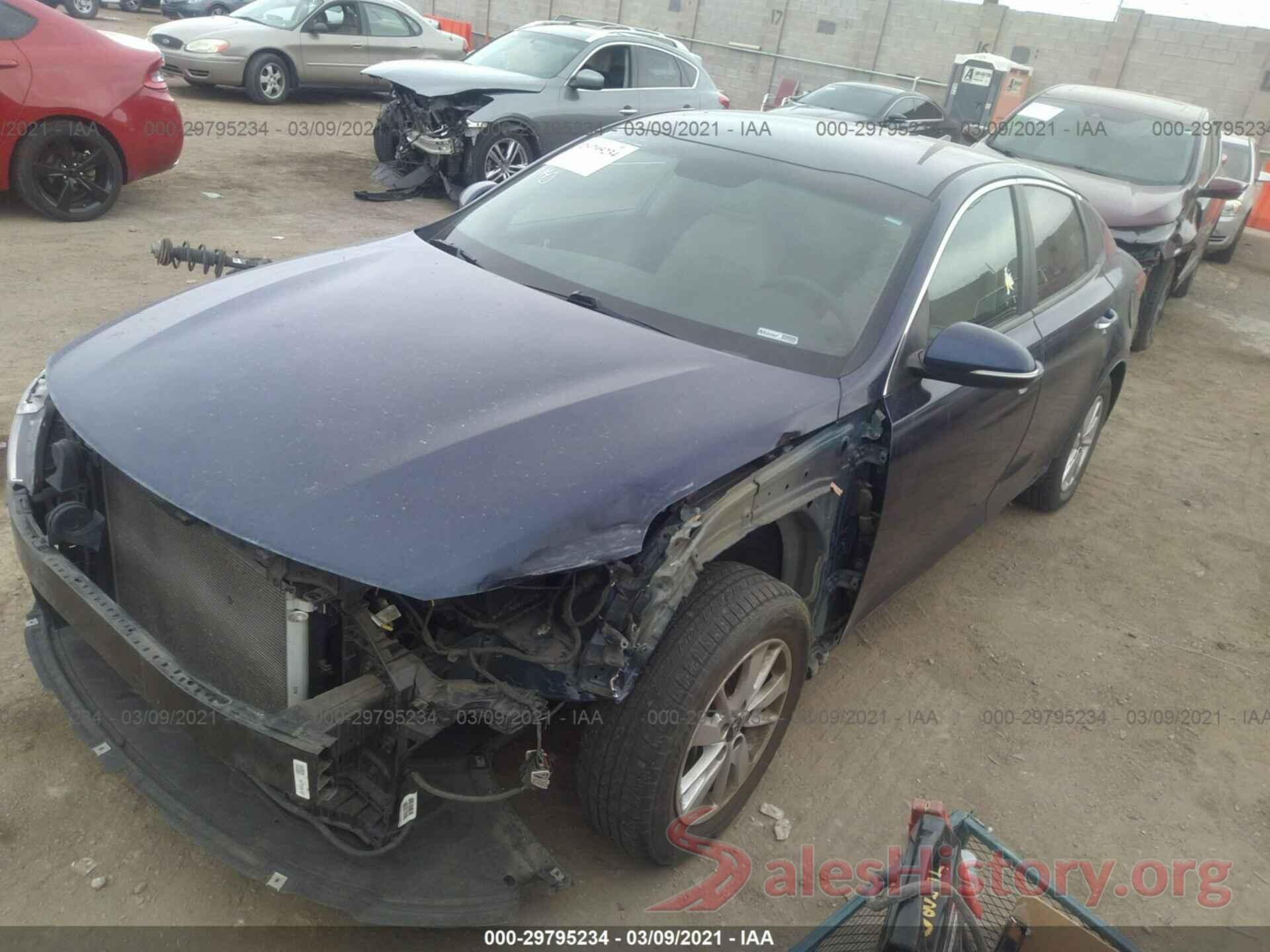 5XXGT4L37GG108983 2016 KIA OPTIMA