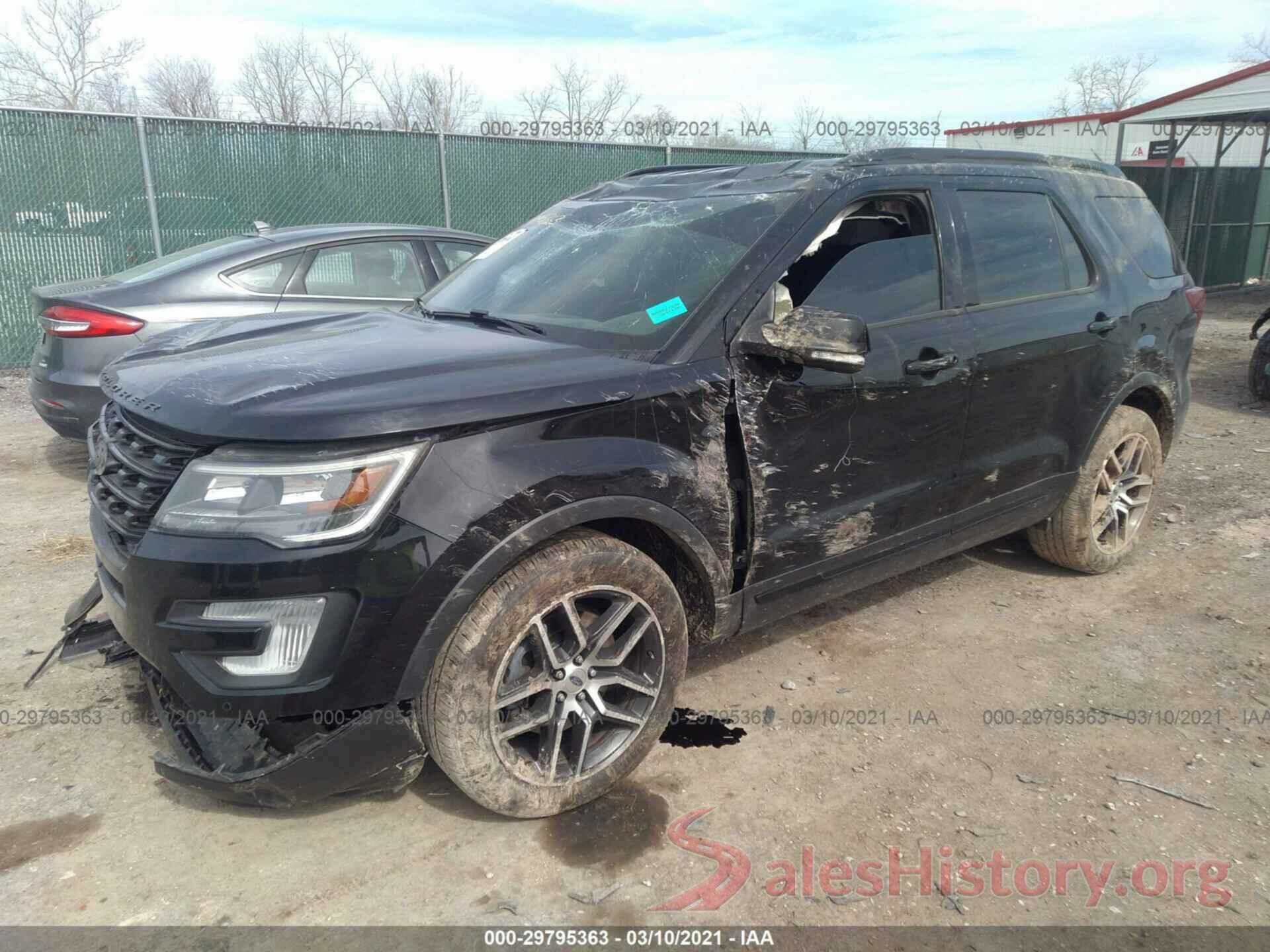 1FM5K8GT5HGA21519 2017 FORD EXPLORER