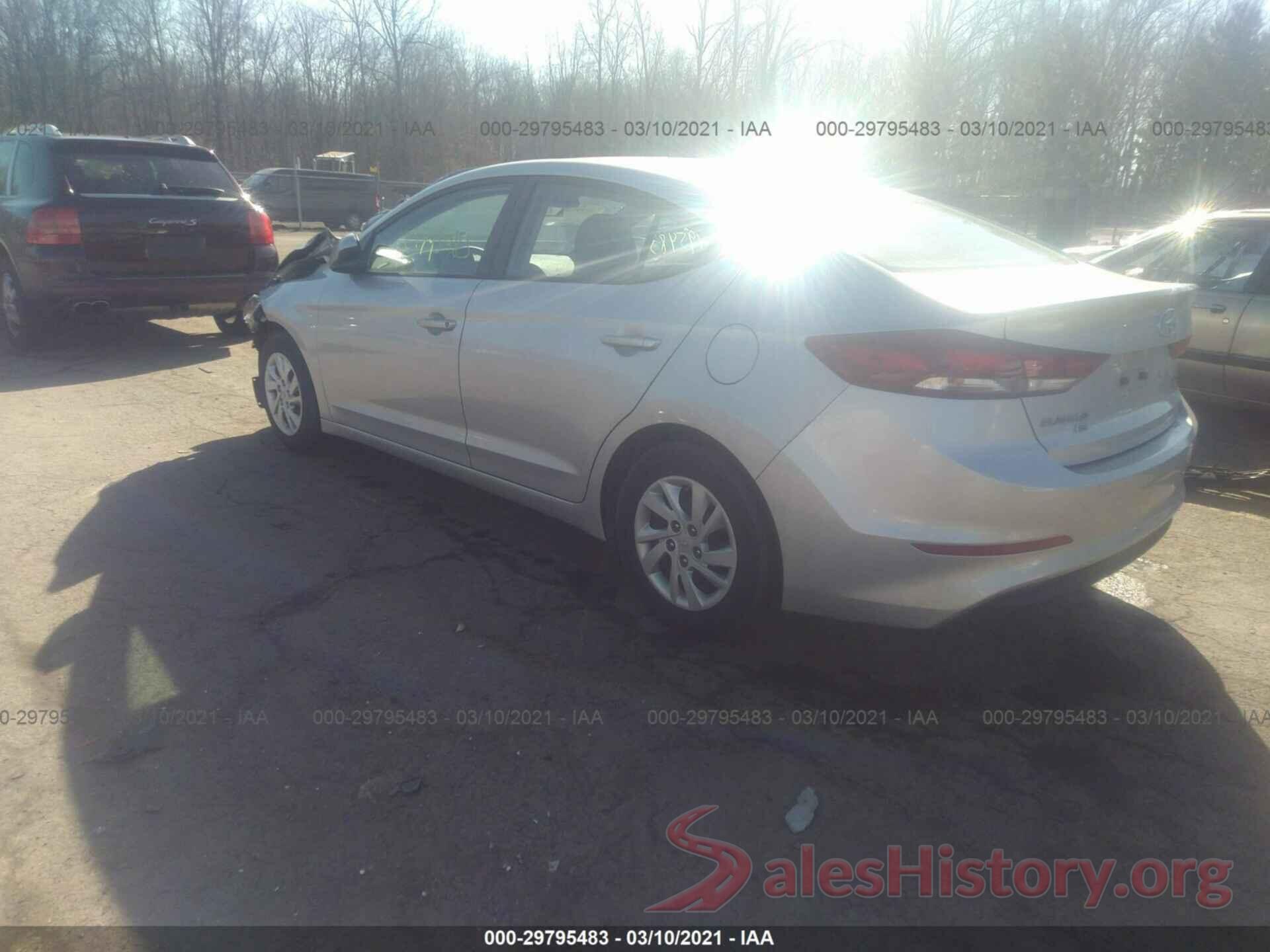 5NPD74LF7JH283392 2018 HYUNDAI ELANTRA