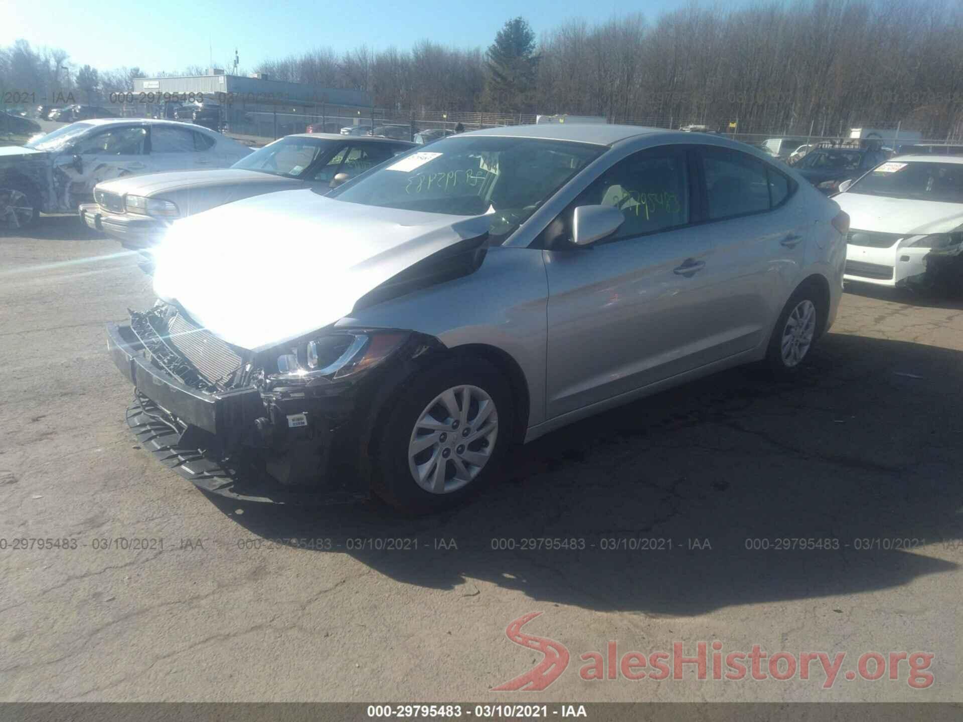 5NPD74LF7JH283392 2018 HYUNDAI ELANTRA