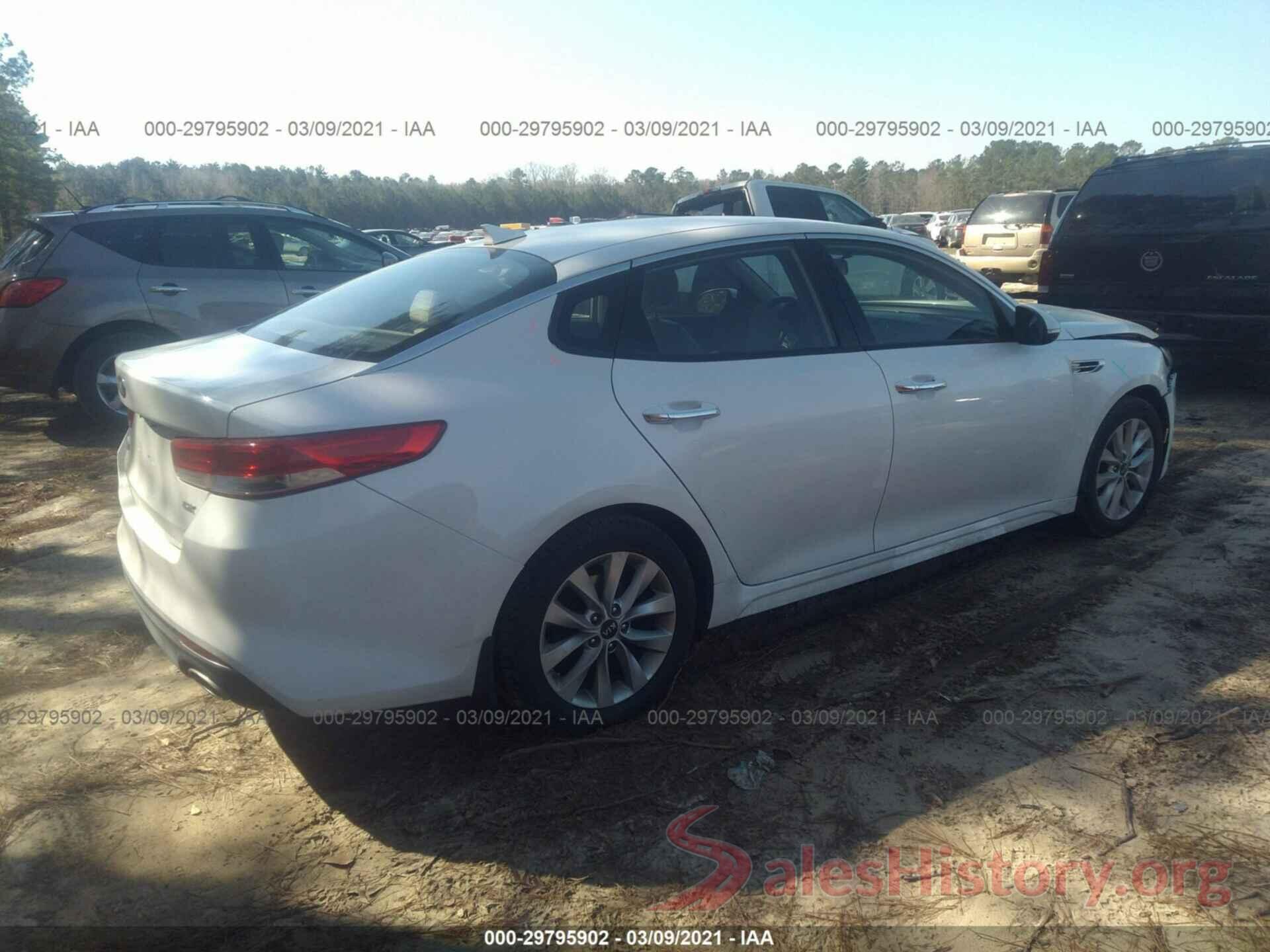 5XXGU4L32GG087862 2016 KIA OPTIMA