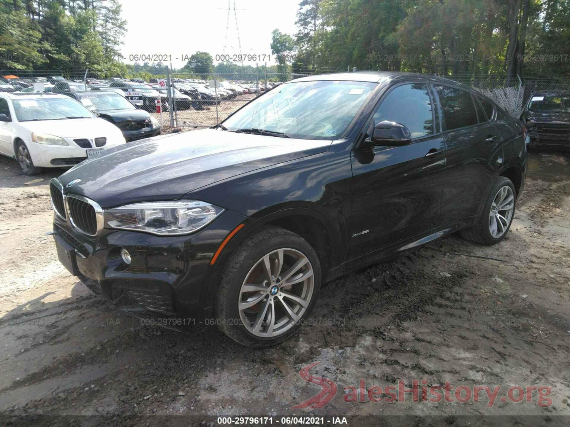 5UXKU2C36H0U29507 2017 BMW X6