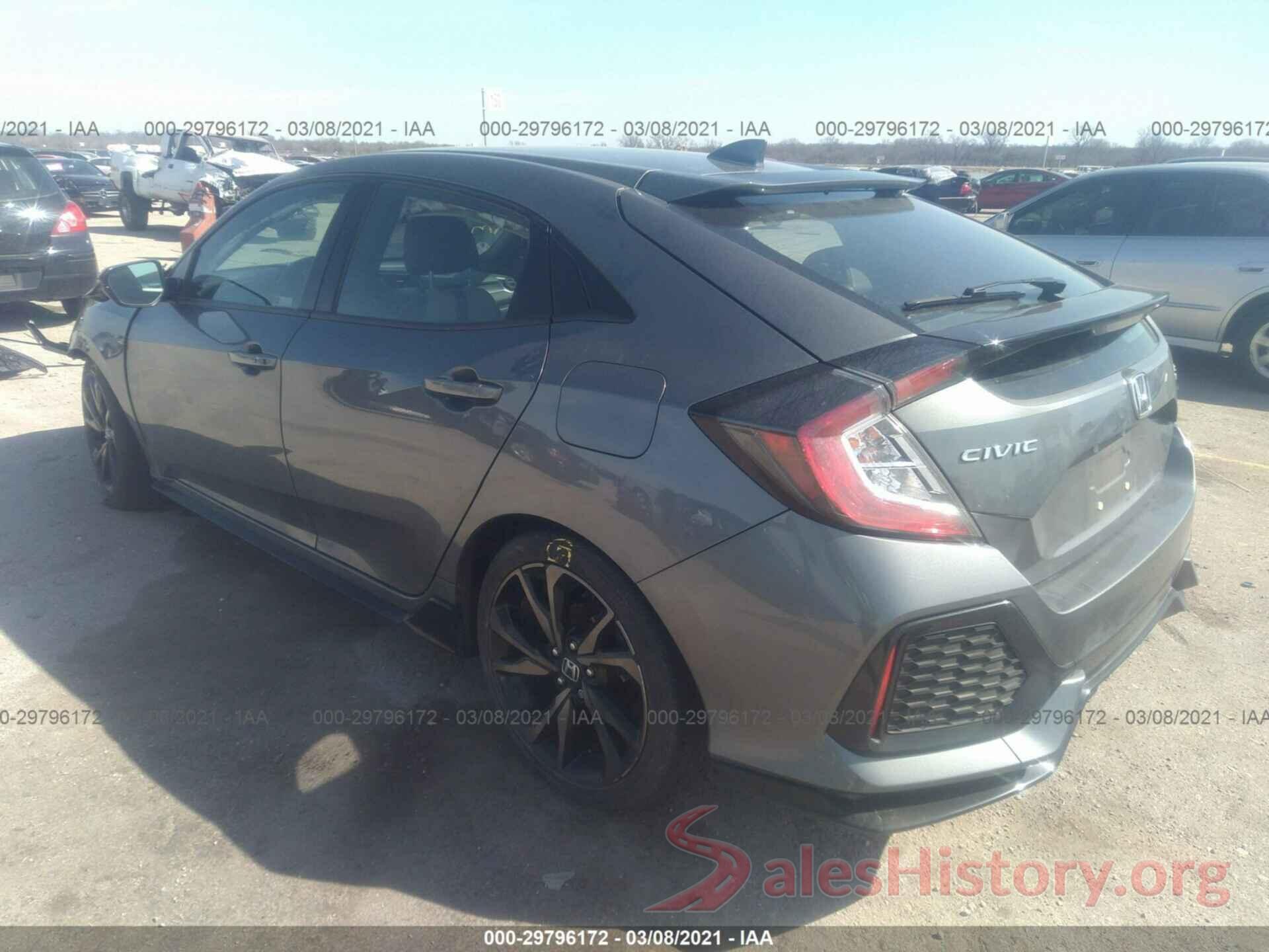 SHHFK7H92JU414432 2018 HONDA CIVIC HATCHBACK