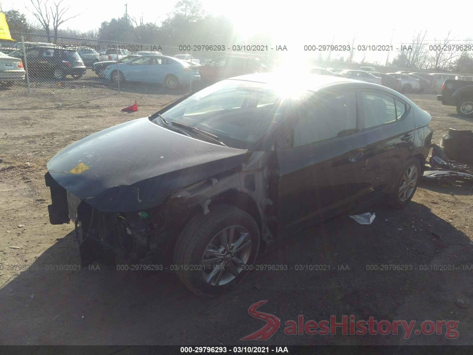 KMHD84LF2JU609520 2018 HYUNDAI ELANTRA