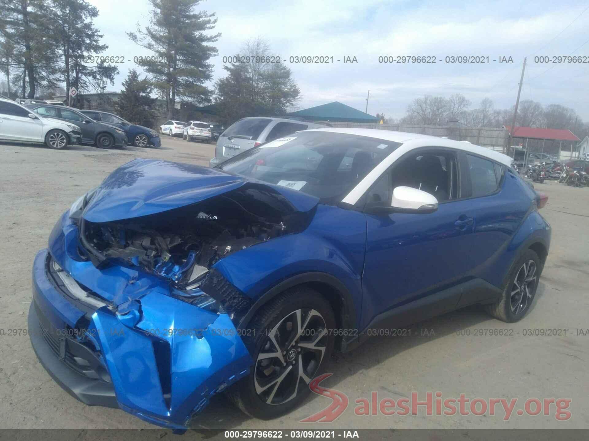 NMTKHMBX8JR022067 2018 TOYOTA C-HR